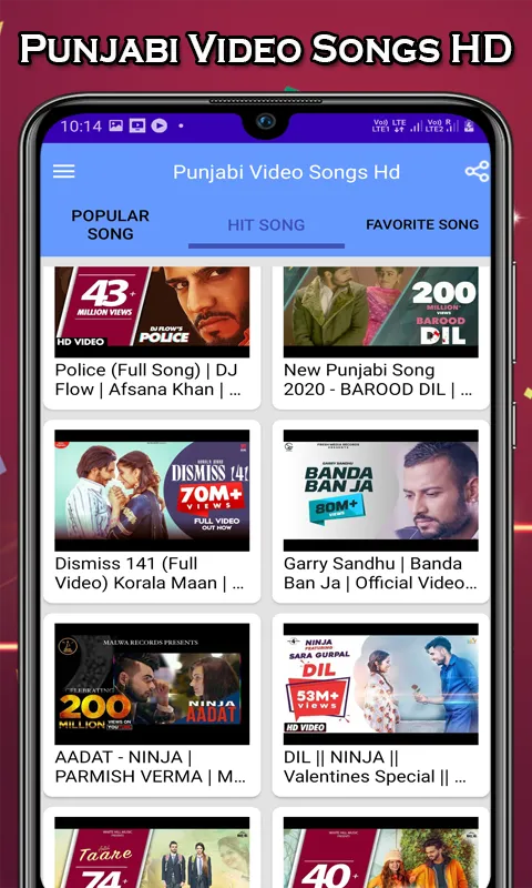 Punjabi Video : Punjabi Songs | Indus Appstore | Screenshot