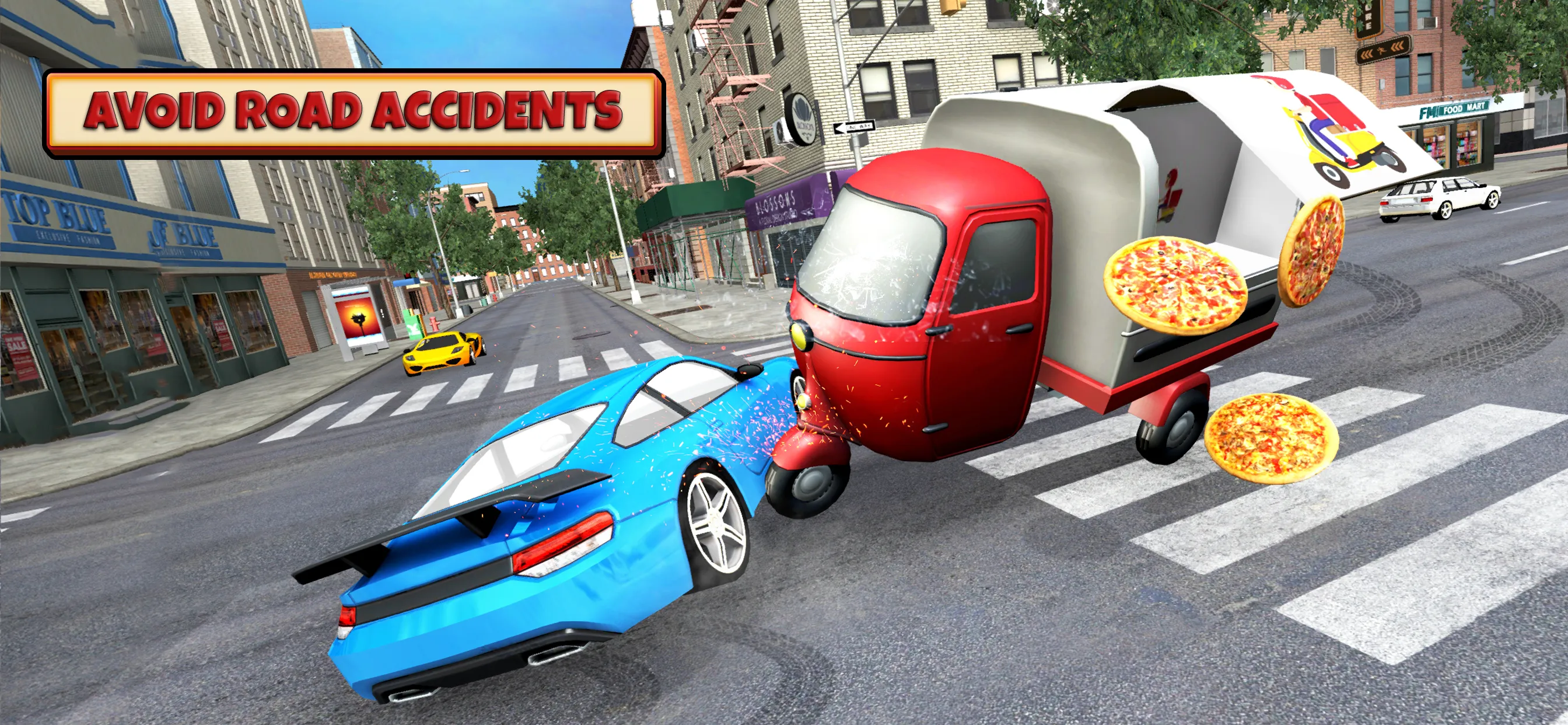 Fast Food Delivery Bike Game | Indus Appstore | Screenshot