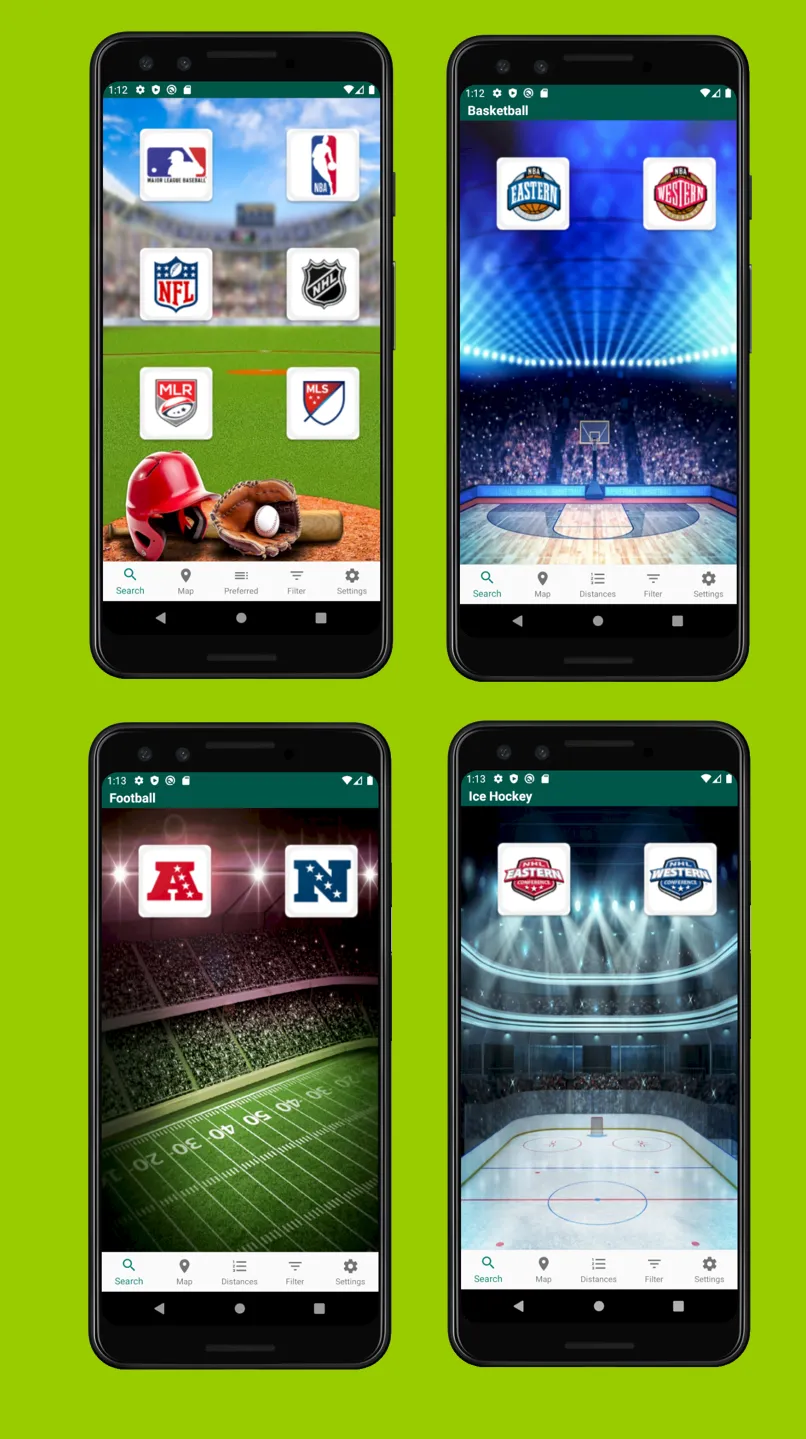 Major League Venue Tracker | Indus Appstore | Screenshot