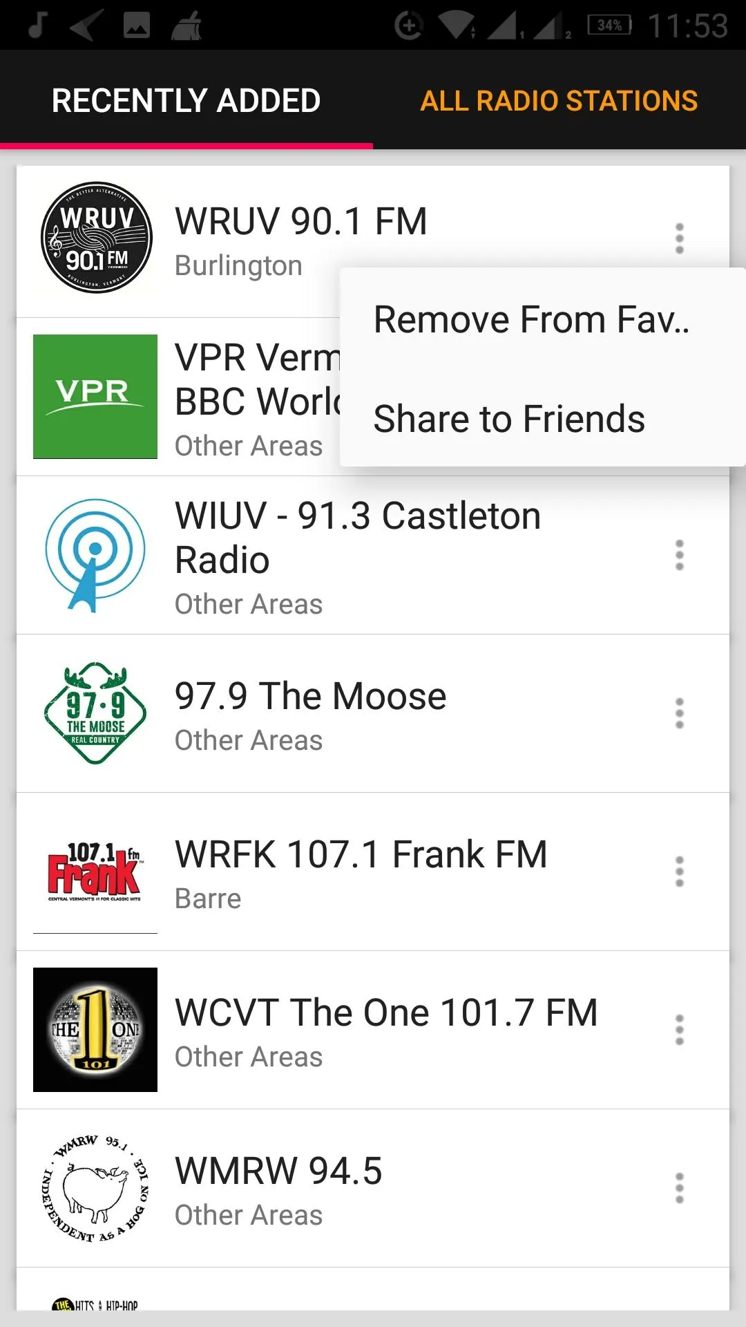 Vermont Radio Stations - USA | Indus Appstore | Screenshot