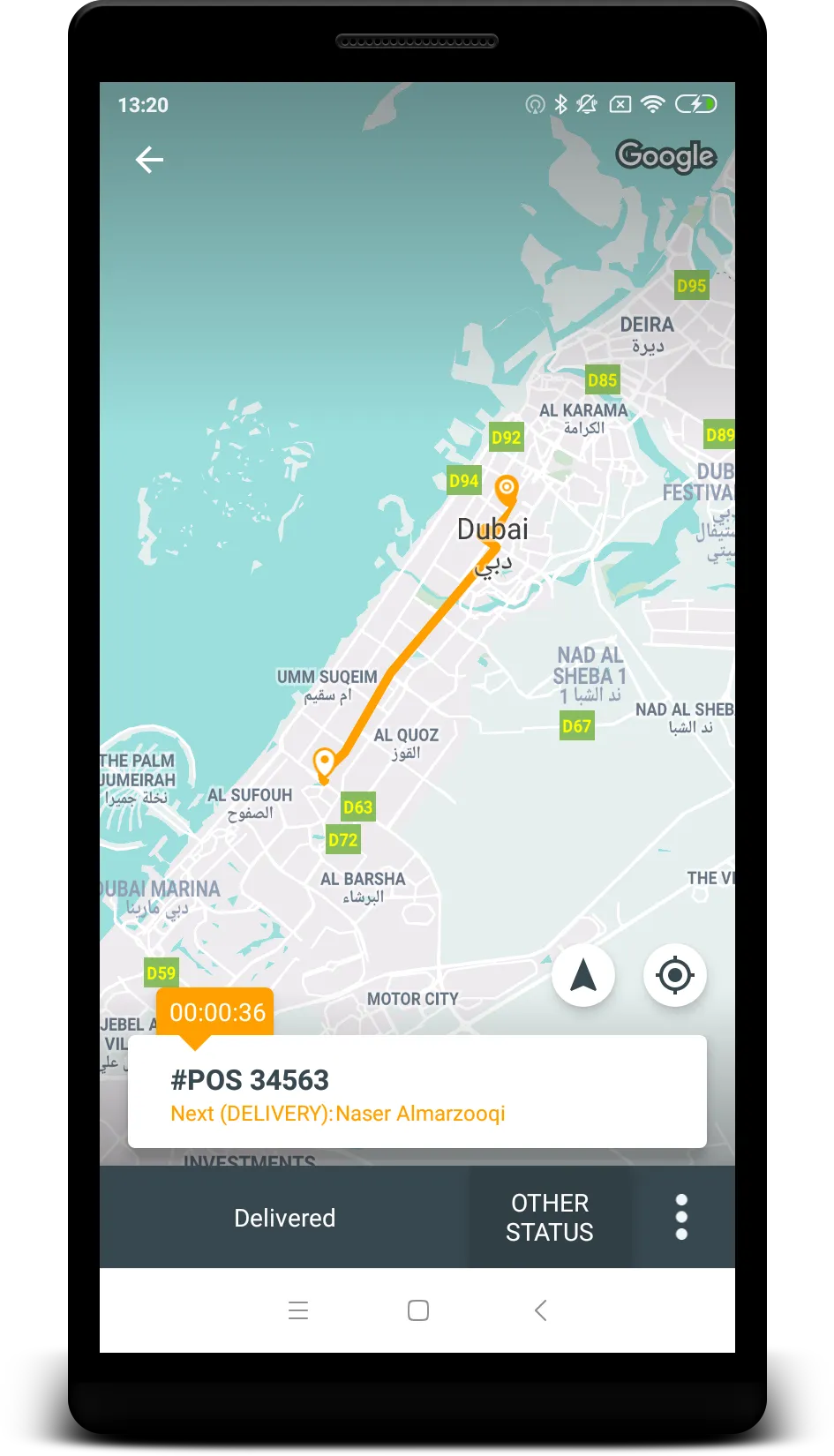 OC Delivery | Indus Appstore | Screenshot