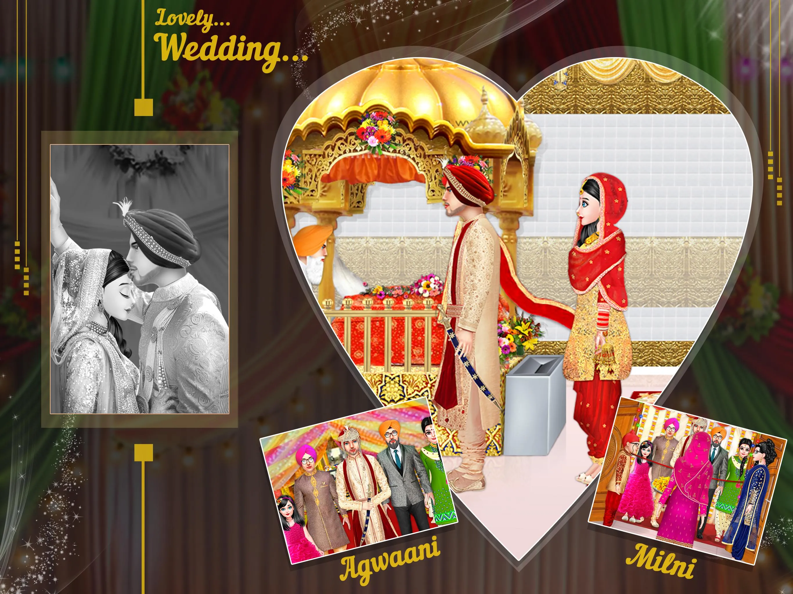 Punjabi Wedding-Indian Girl Ar | Indus Appstore | Screenshot