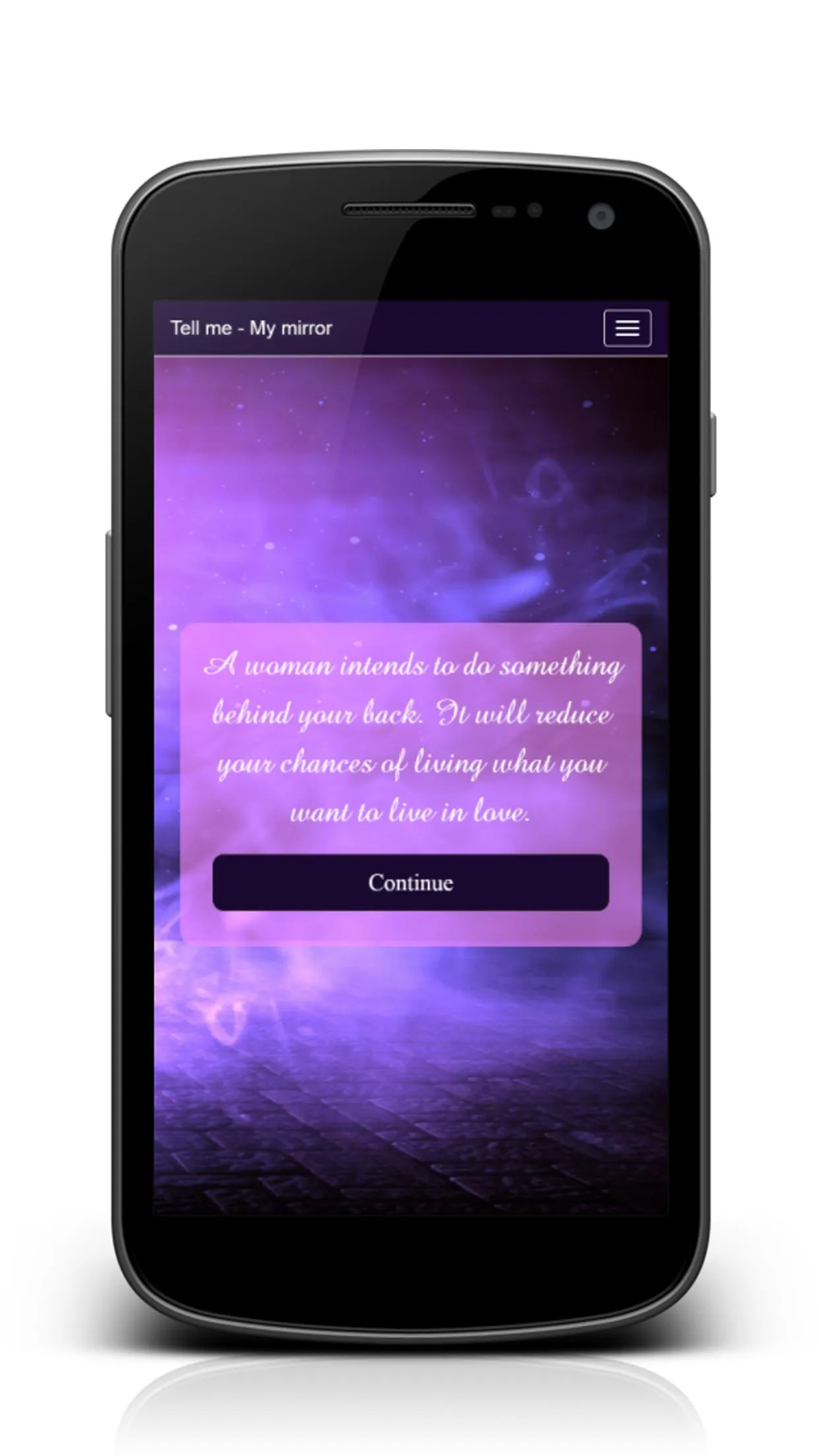 Tell me, my mirror - Psychic | Indus Appstore | Screenshot