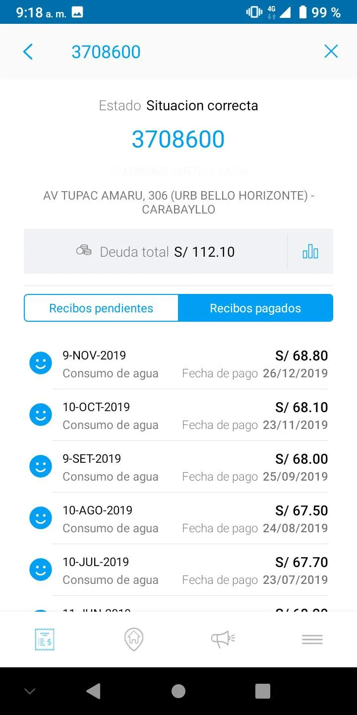 Sedapal Móvil | Indus Appstore | Screenshot