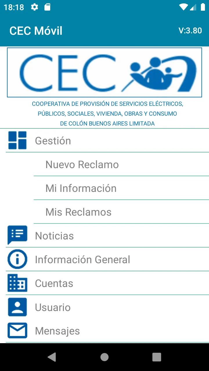 CEC Móvil | Indus Appstore | Screenshot