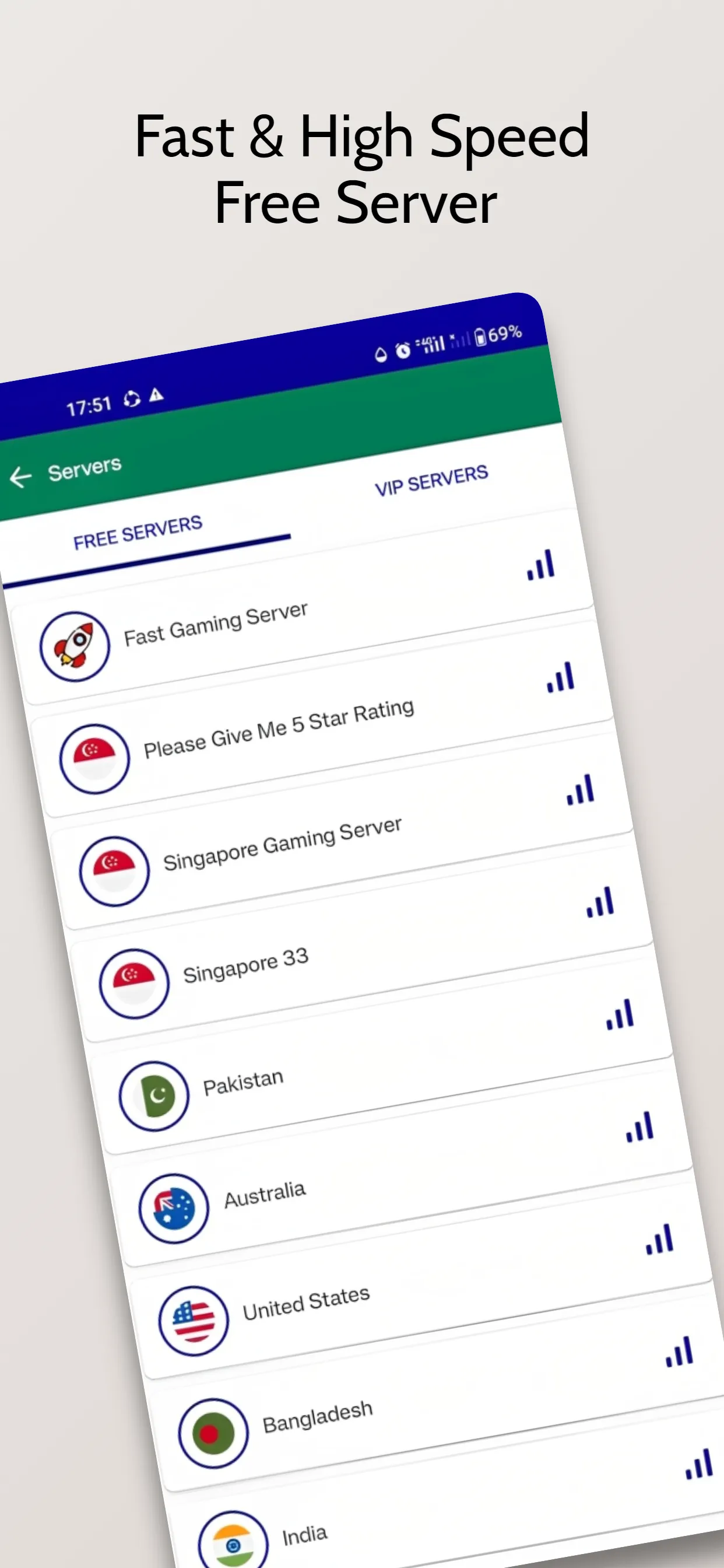 Gaming VPN - Lower Ping Vpn | Indus Appstore | Screenshot