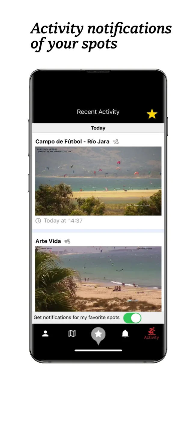 Spotfav: Live Cams & Weather | Indus Appstore | Screenshot