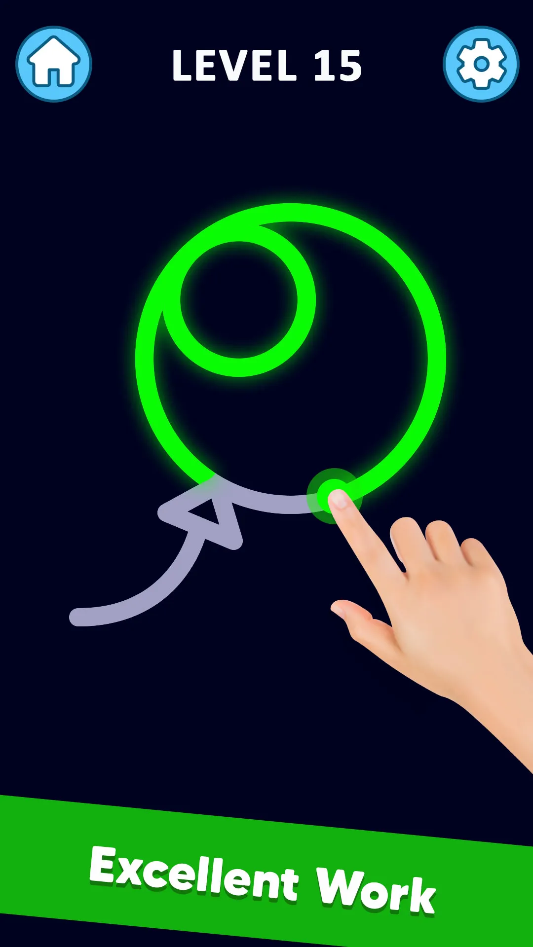 Single Line Drawing: Link Dots | Indus Appstore | Screenshot