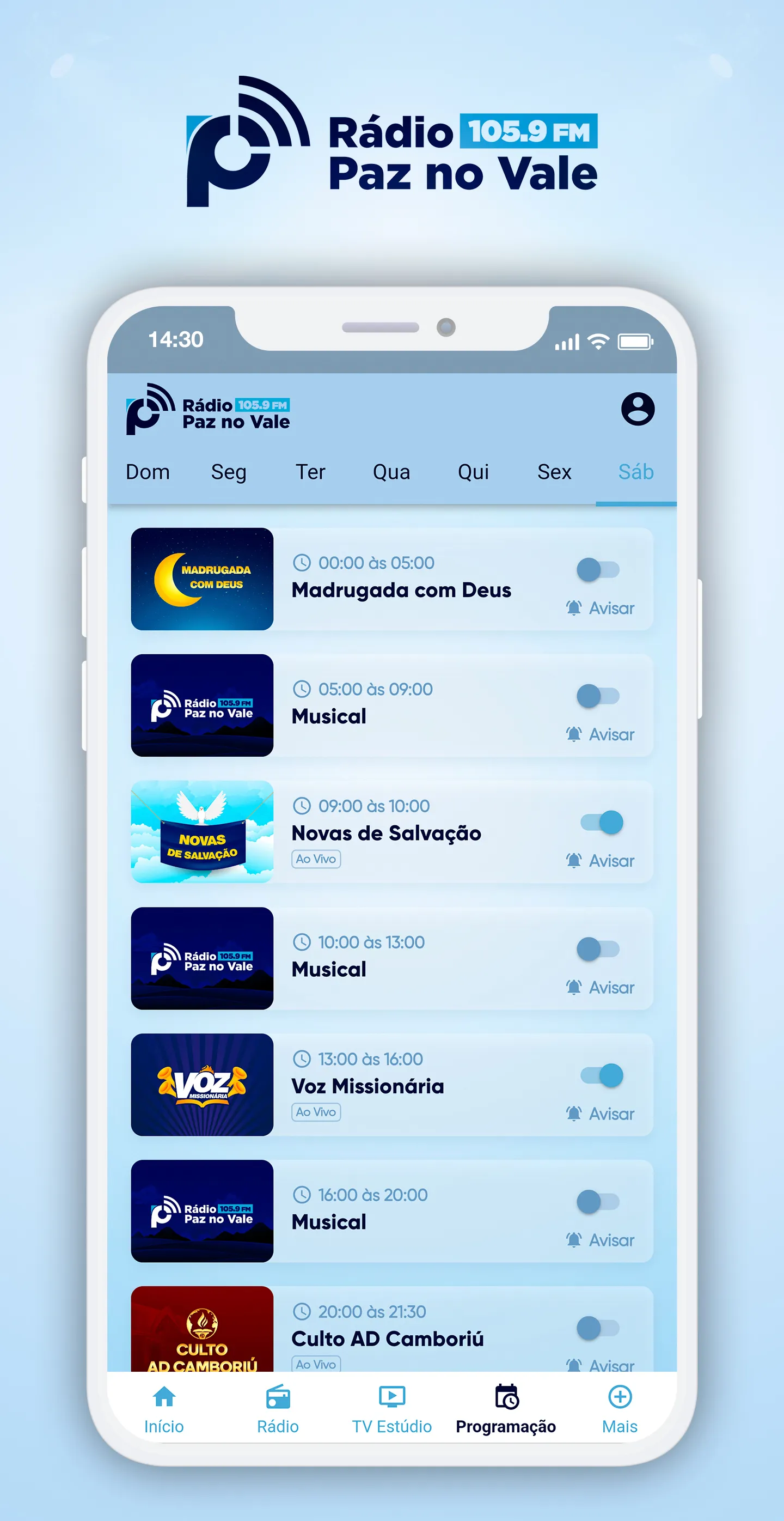 Rádio Paz no Vale | Indus Appstore | Screenshot