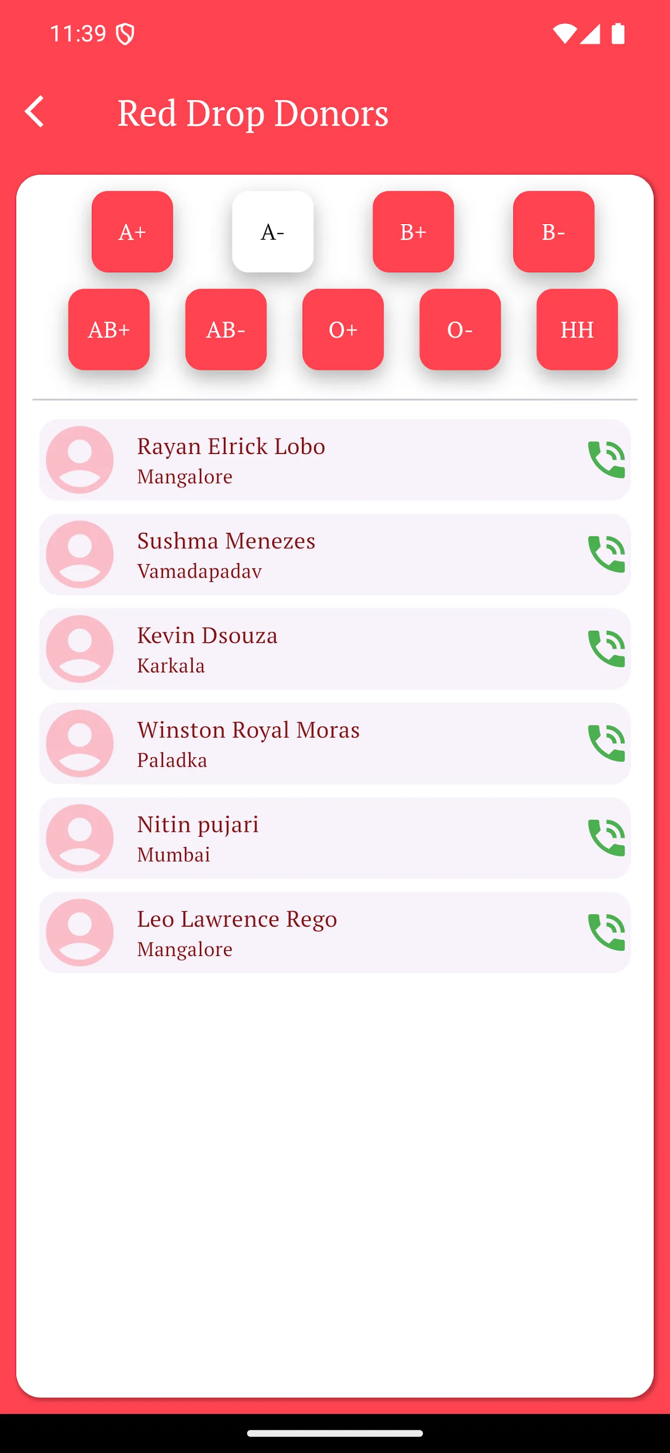 Red Drop Mangalore | Indus Appstore | Screenshot