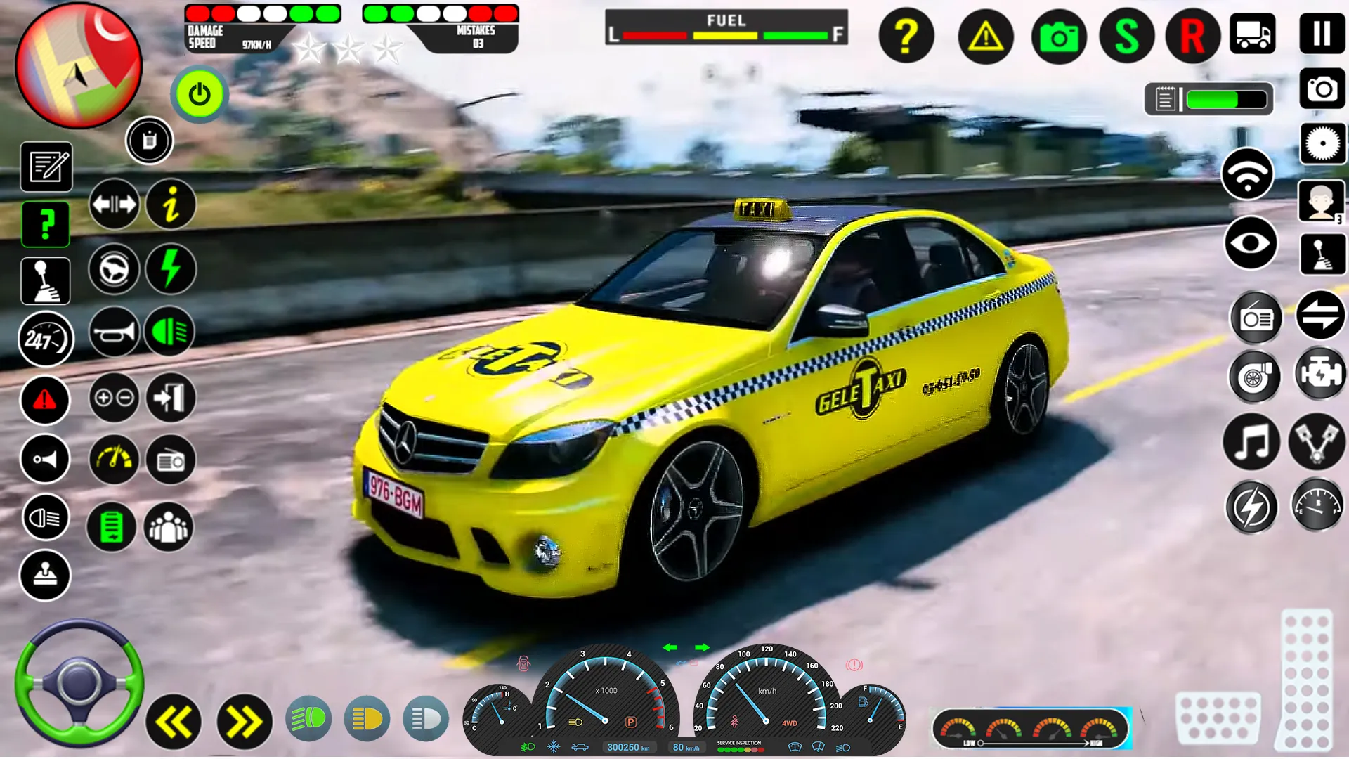 Taxi Driving 3D Taxi Game Sim | Indus Appstore | Screenshot