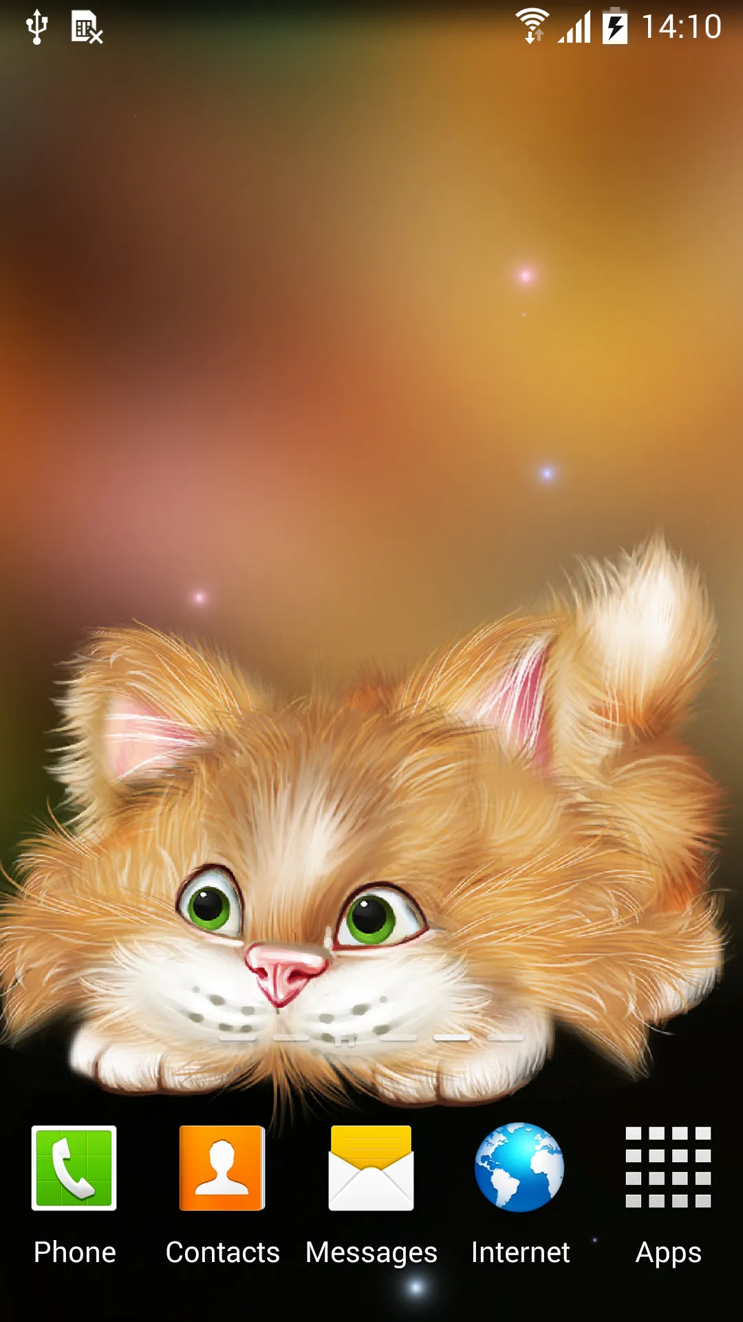 Funny Cat Live Wallpaper | Indus Appstore | Screenshot