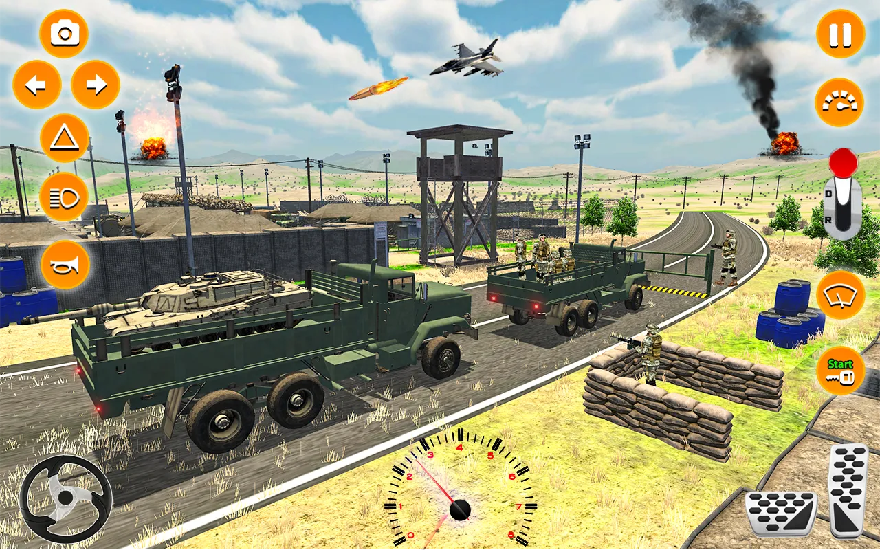 Army Truck Driving 3D Games | Indus Appstore | Screenshot