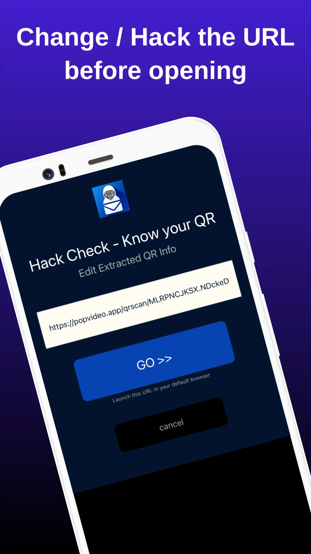 QR Hacked? Hack Check | Indus Appstore | Screenshot