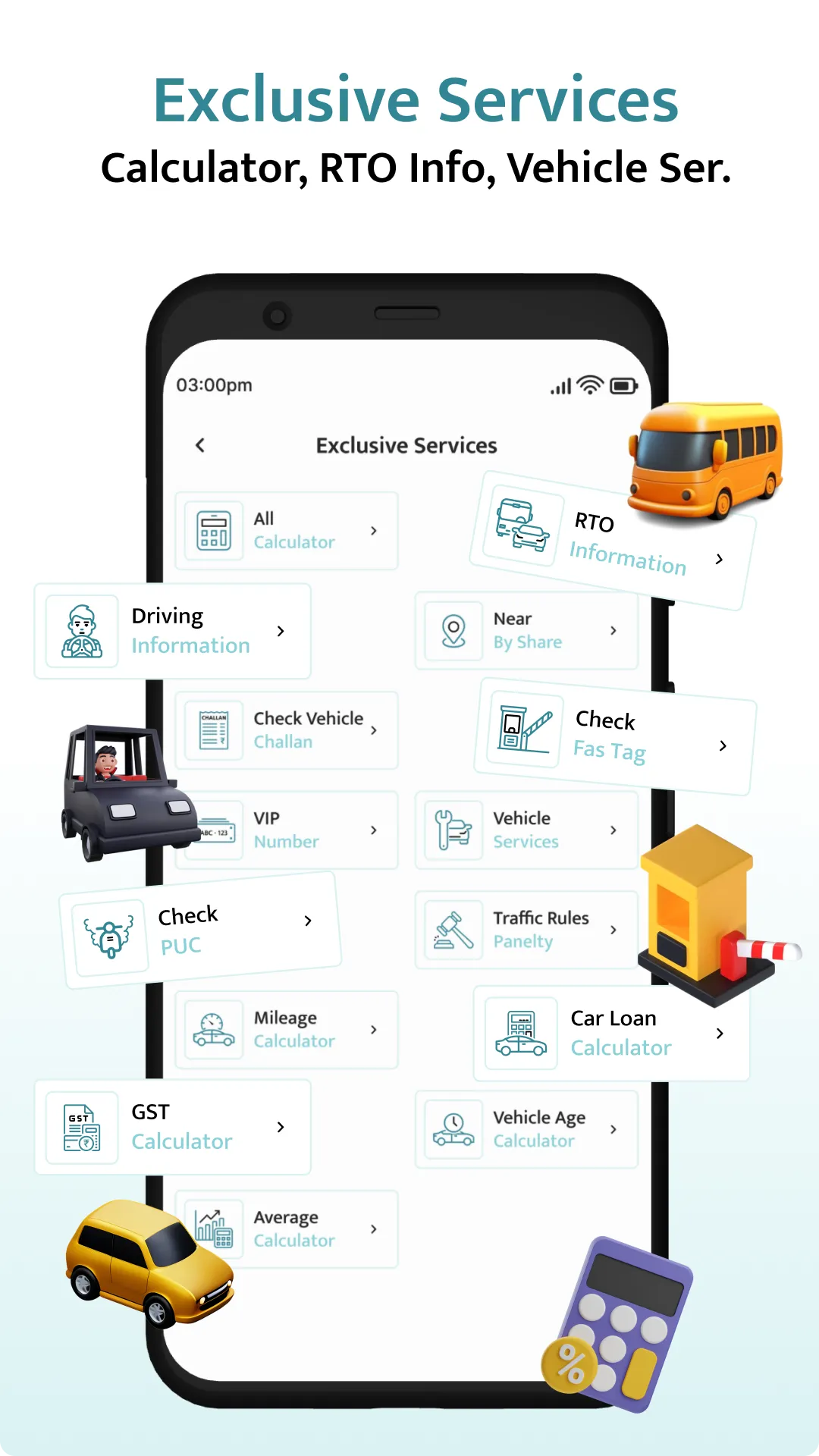 RTO Vehicle Information App | Indus Appstore | Screenshot