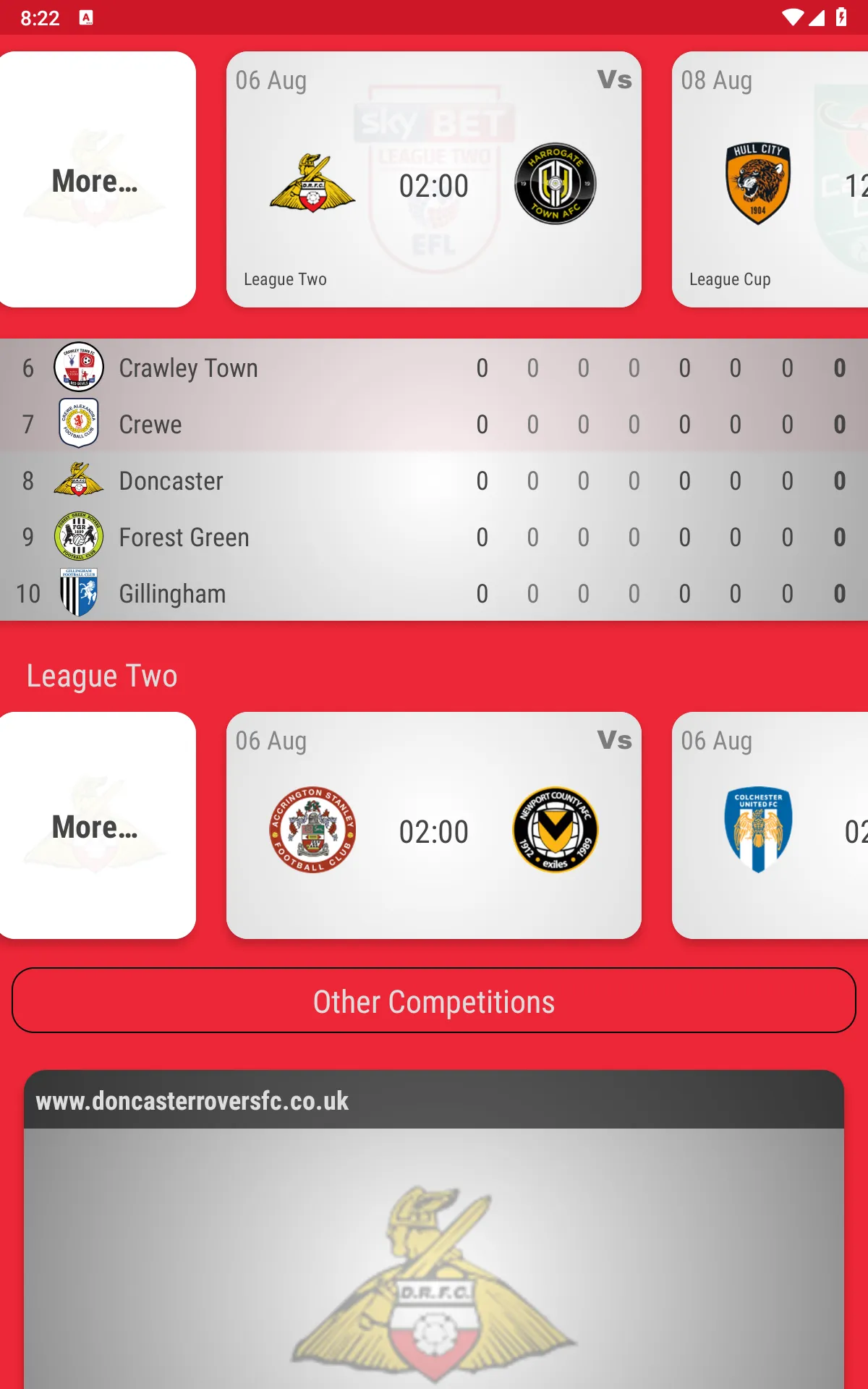 Doncaster Rovers Fan App | Indus Appstore | Screenshot