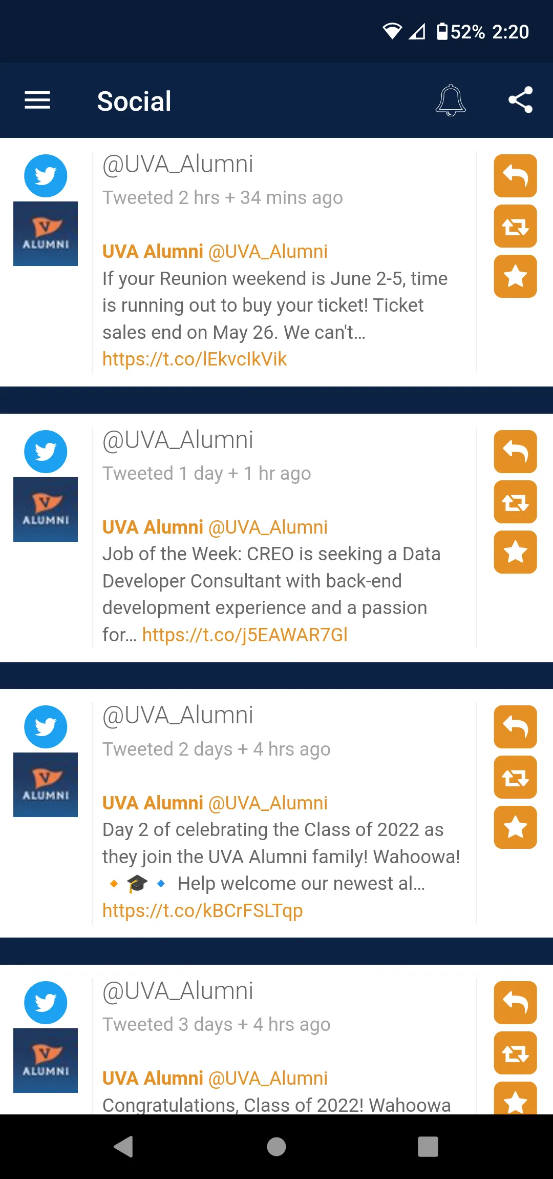 UVA Alumni Member App | Indus Appstore | Screenshot