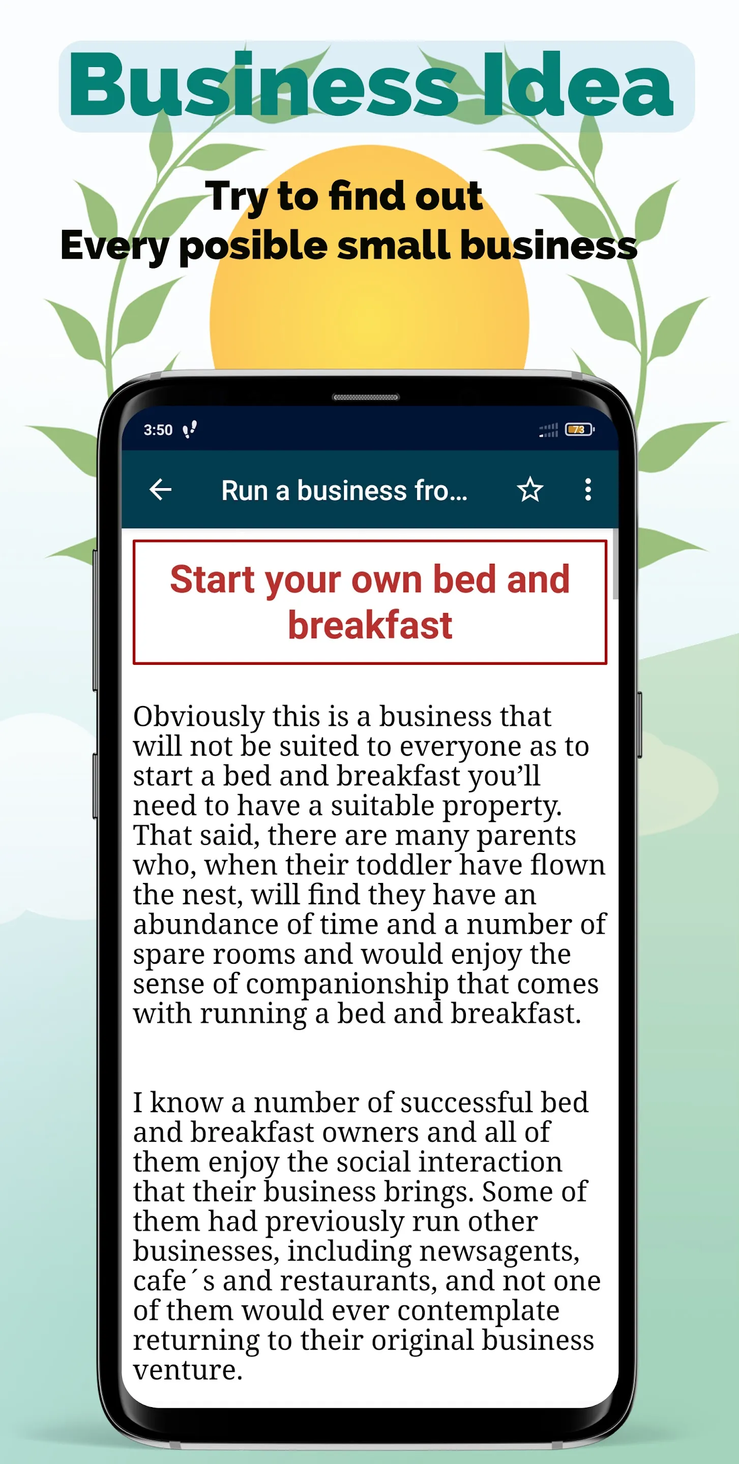 Small Business Ideas | Indus Appstore | Screenshot