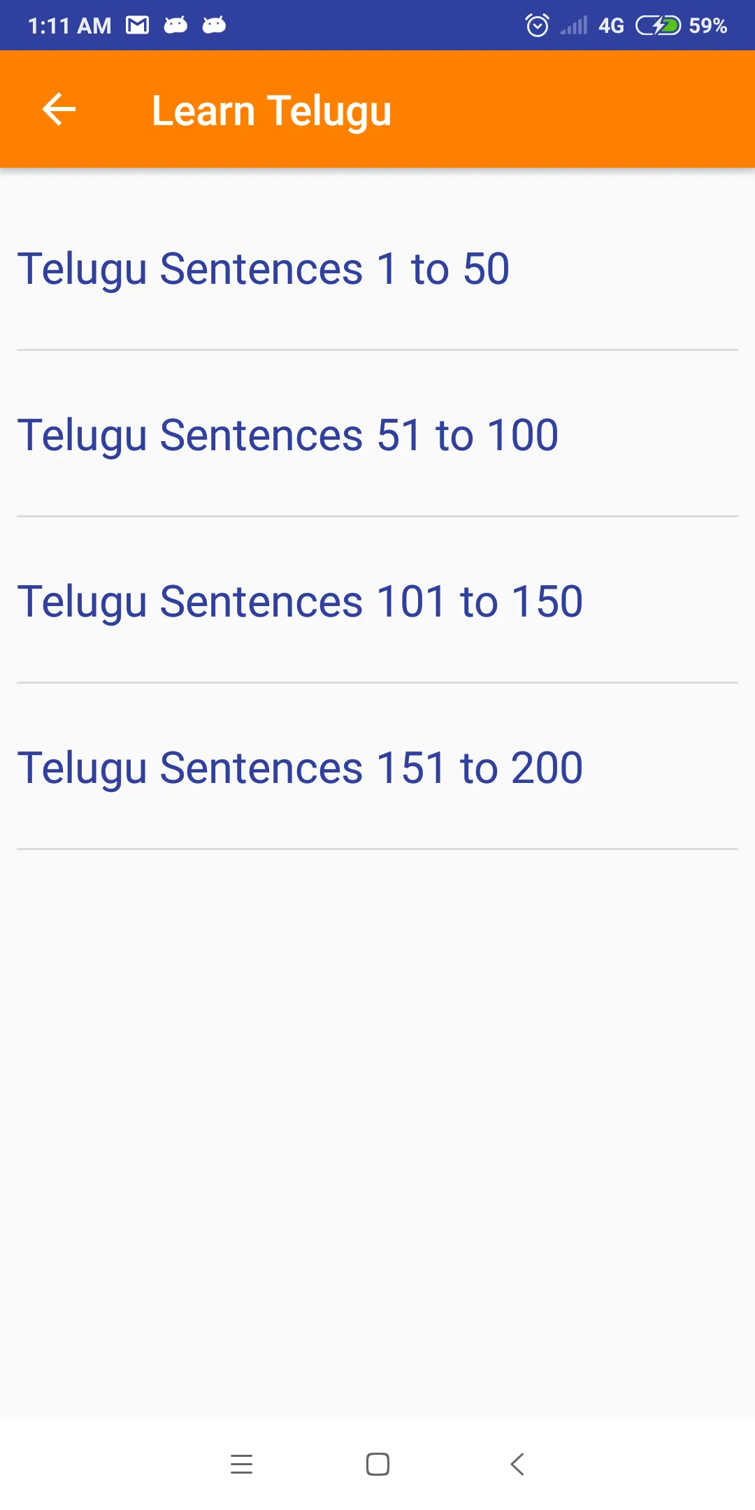 Learn Telugu through Tamil | Indus Appstore | Screenshot
