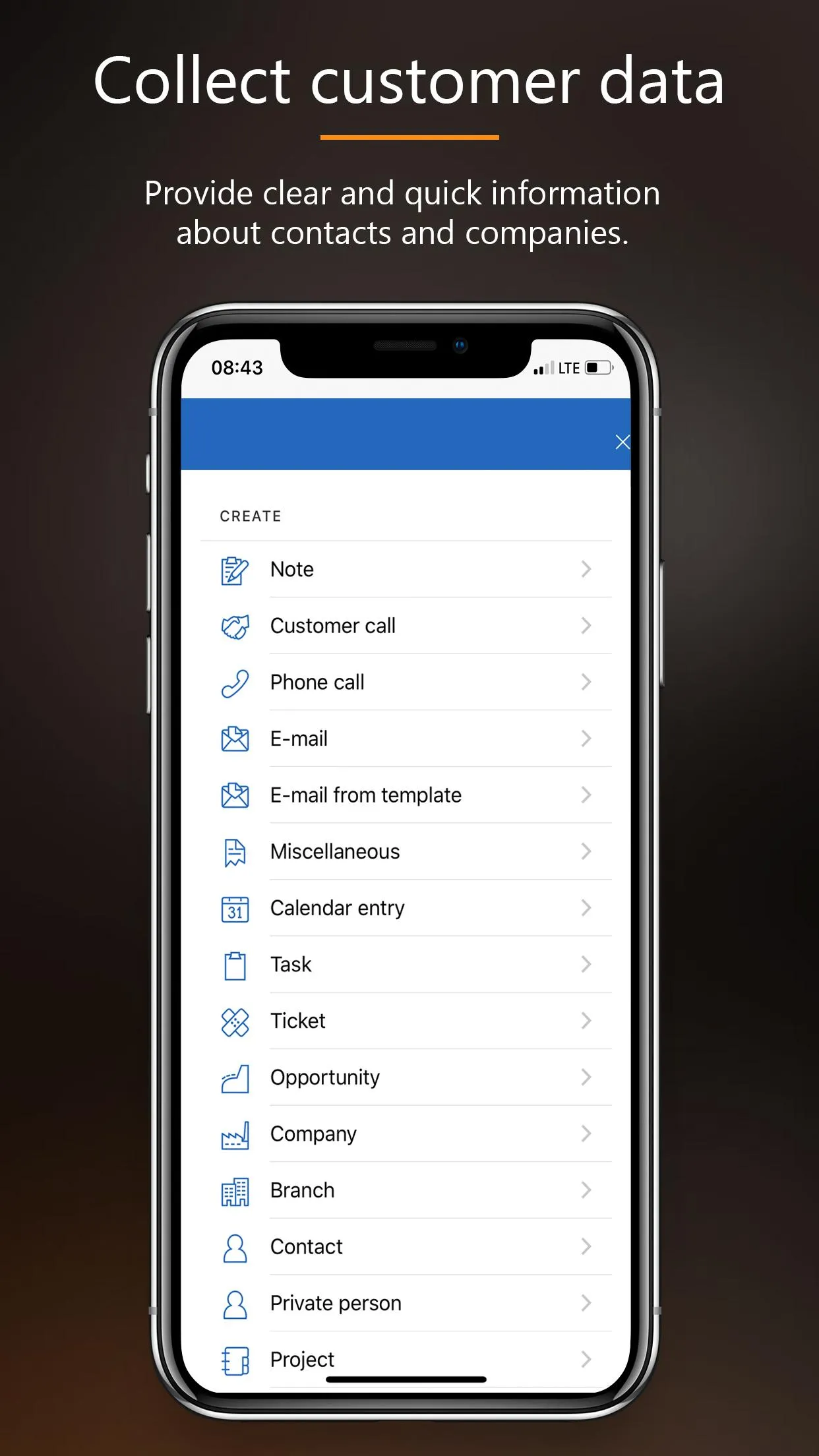 CRM goMobile Pro | Indus Appstore | Screenshot