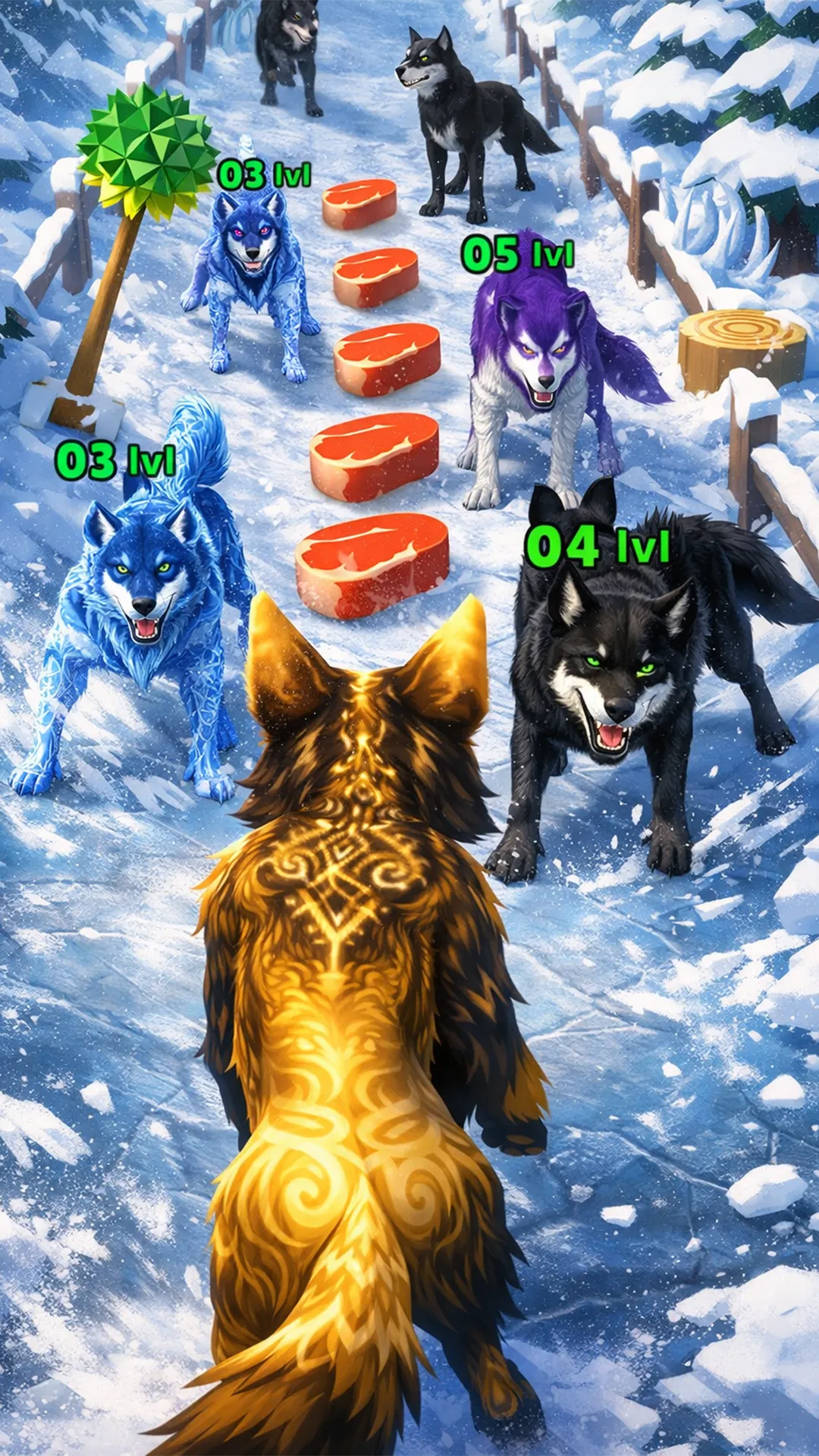 Wolf Run Evolution Game | Indus Appstore | Screenshot