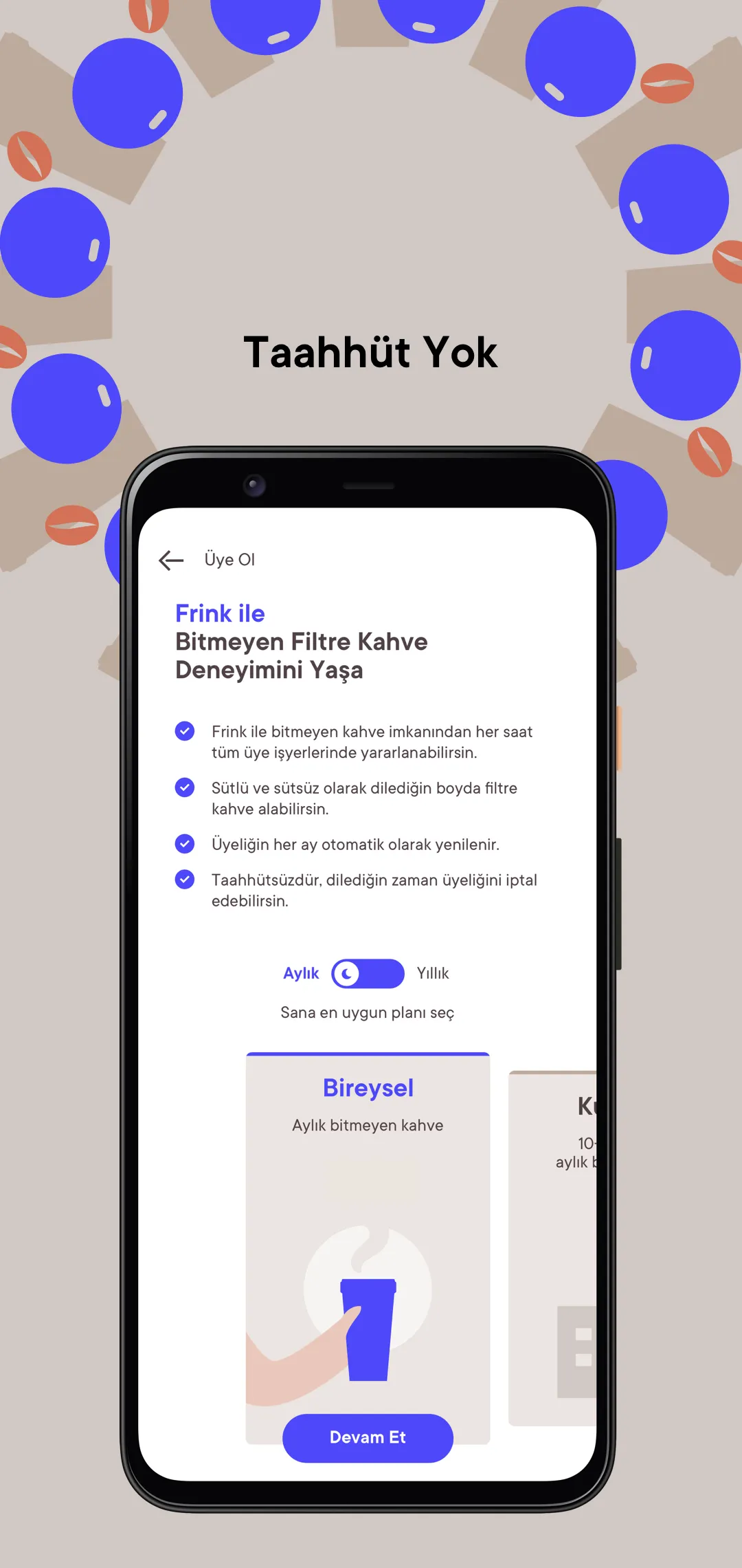 Frink - Kahve Üyeliği | Indus Appstore | Screenshot