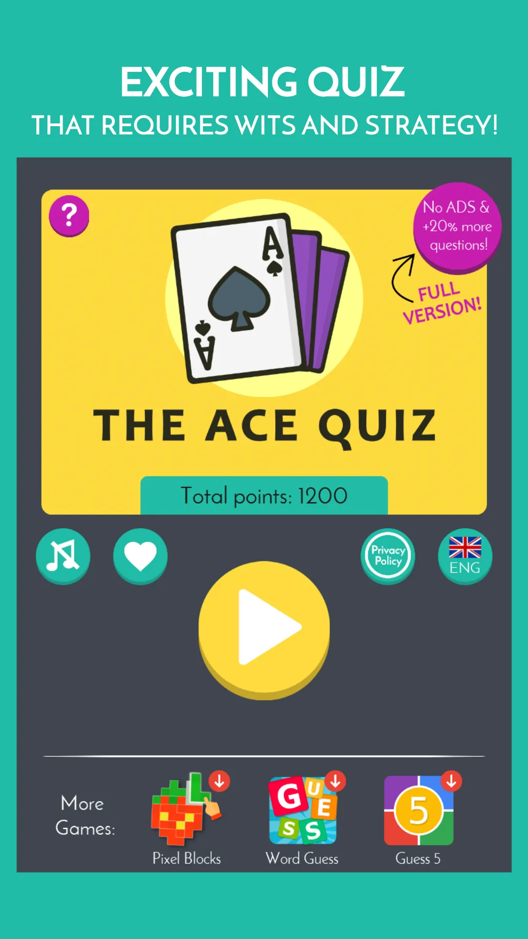 The Ace Quiz | Indus Appstore | Screenshot