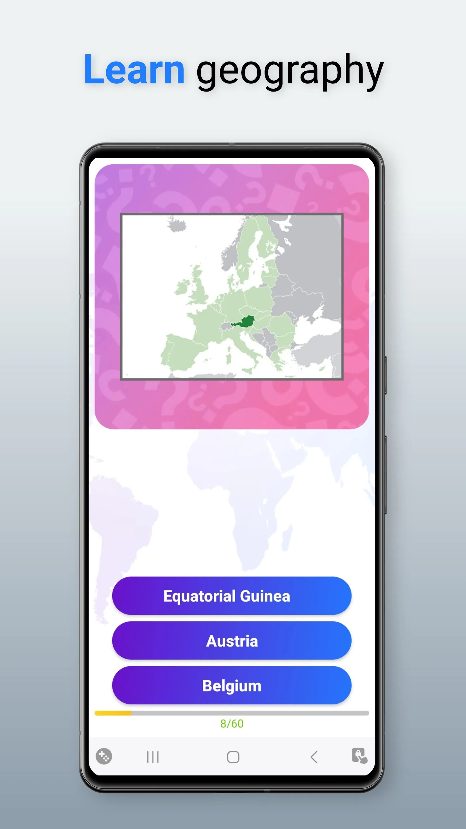 World Geography Quiz Game | Indus Appstore | Screenshot