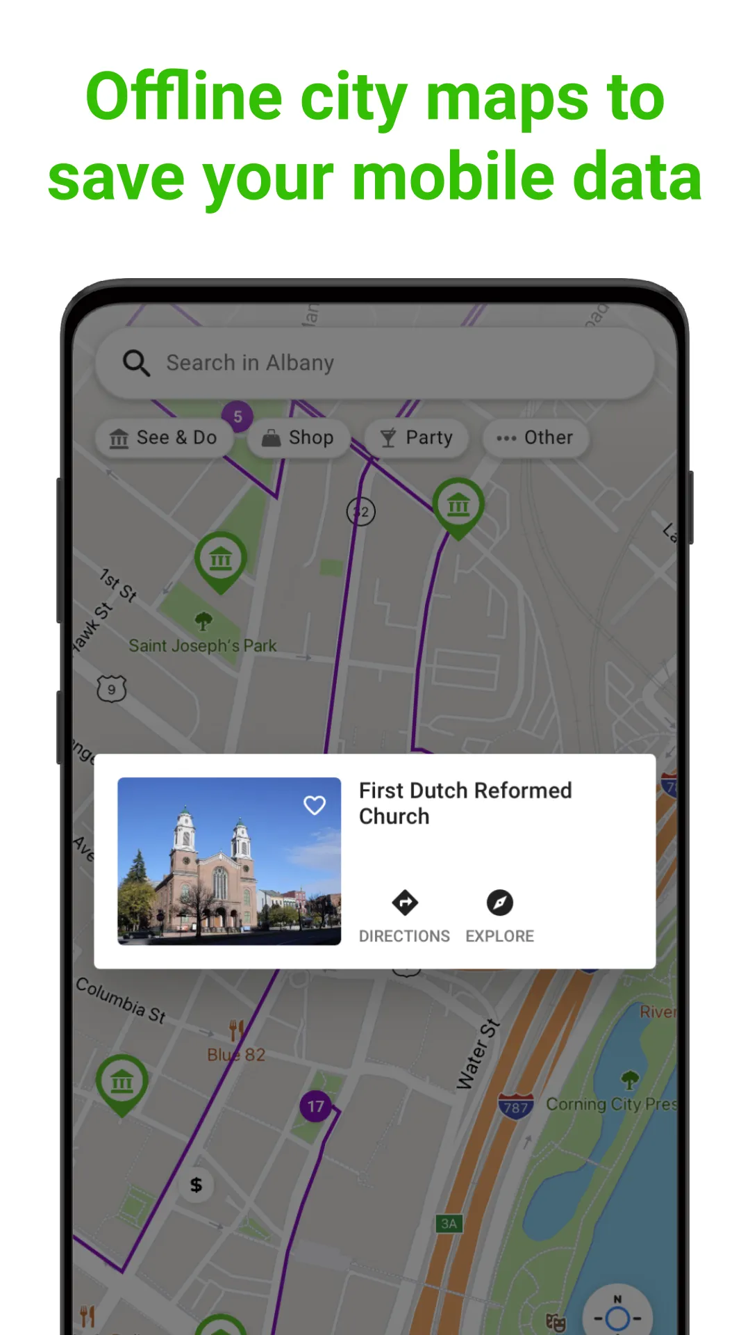 Albany Tour Guide:SmartGuide | Indus Appstore | Screenshot