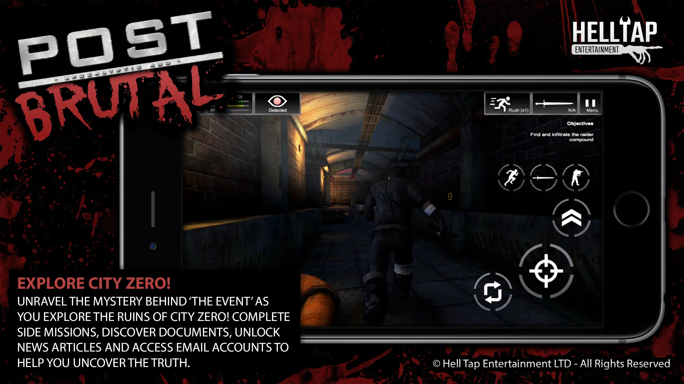 Post Brutal: Zombie Action RPG | Indus Appstore | Screenshot