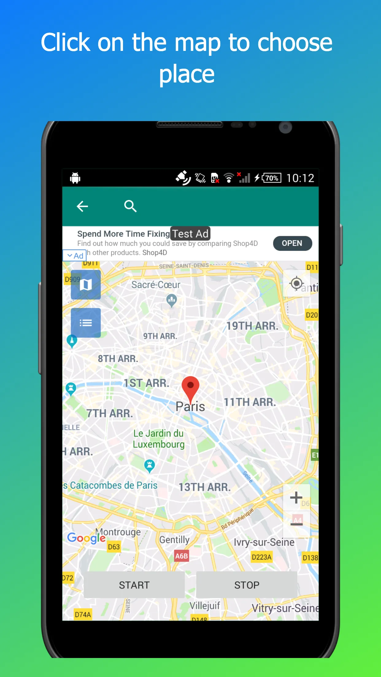 Fake GPS Free | Indus Appstore | Screenshot