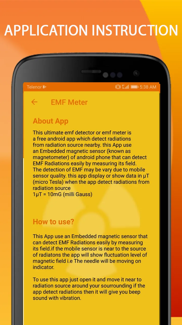 Emf Detector, Emf meter | Indus Appstore | Screenshot