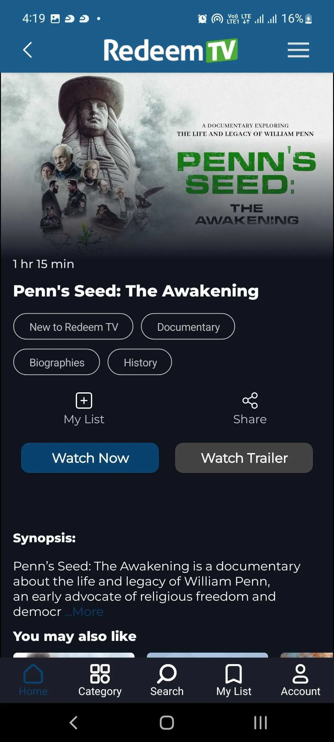 Redeem TV | Indus Appstore | Screenshot