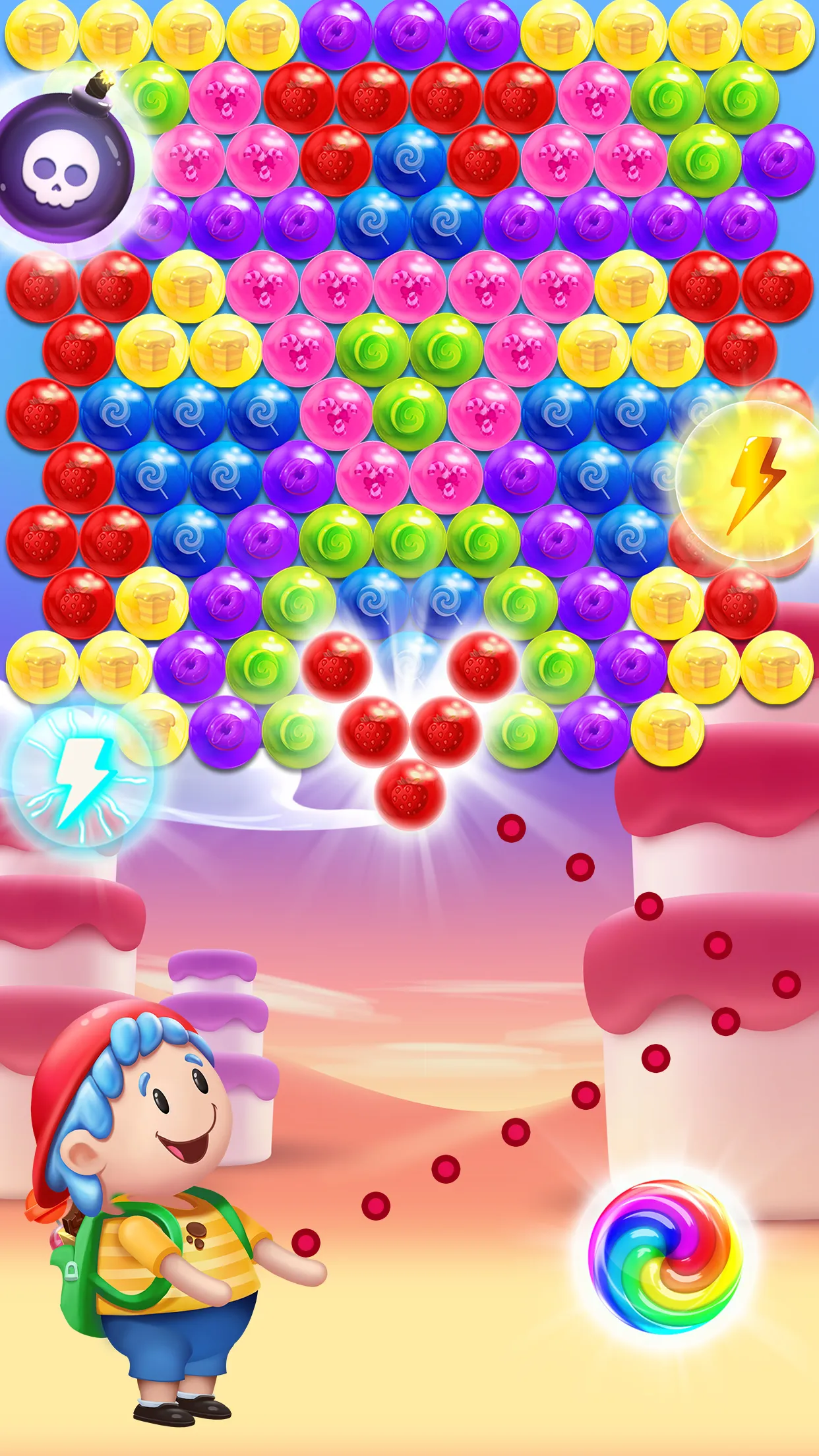 Gummy Pop Bubble Shooter Games | Indus Appstore | Screenshot