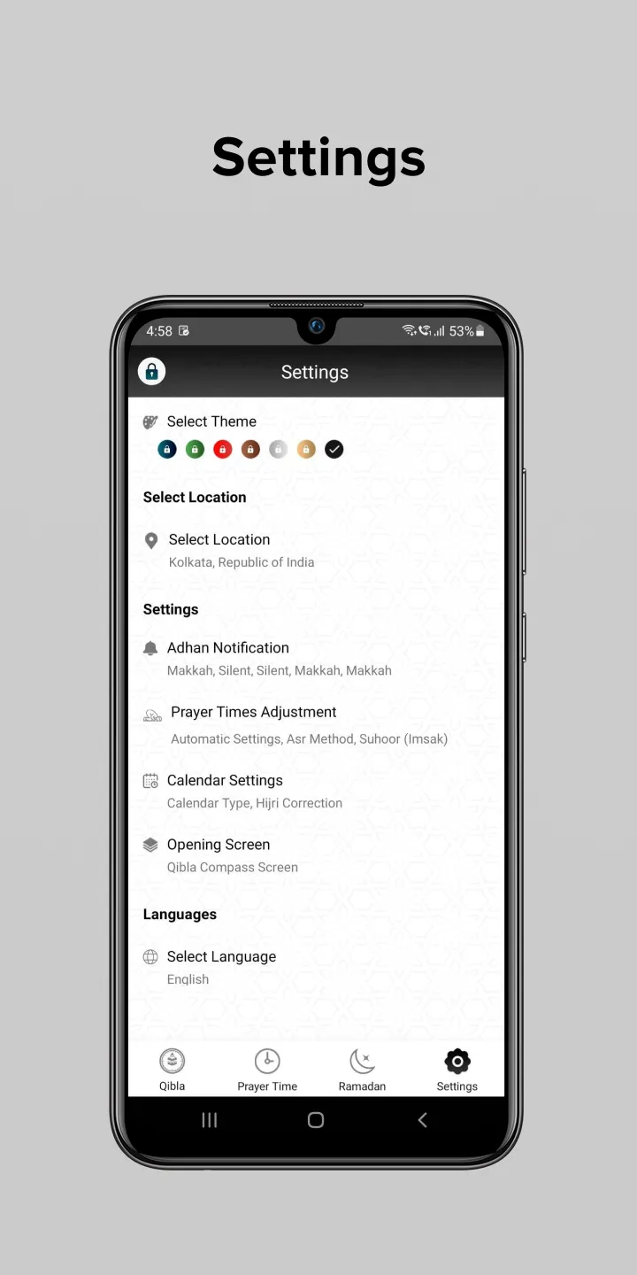 Prayer Times & Athan Qibla App | Indus Appstore | Screenshot