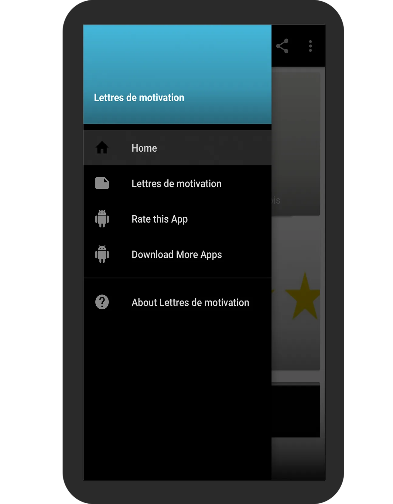 Lettres de motivation : Simple | Indus Appstore | Screenshot