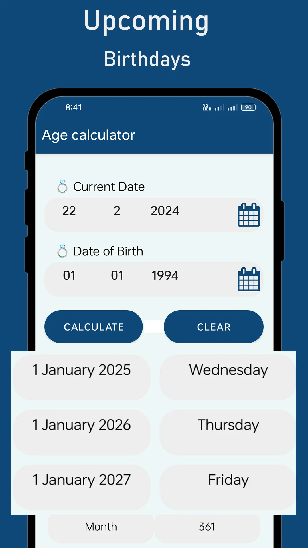 Age Calculator: Date of Birth | Indus Appstore | Screenshot