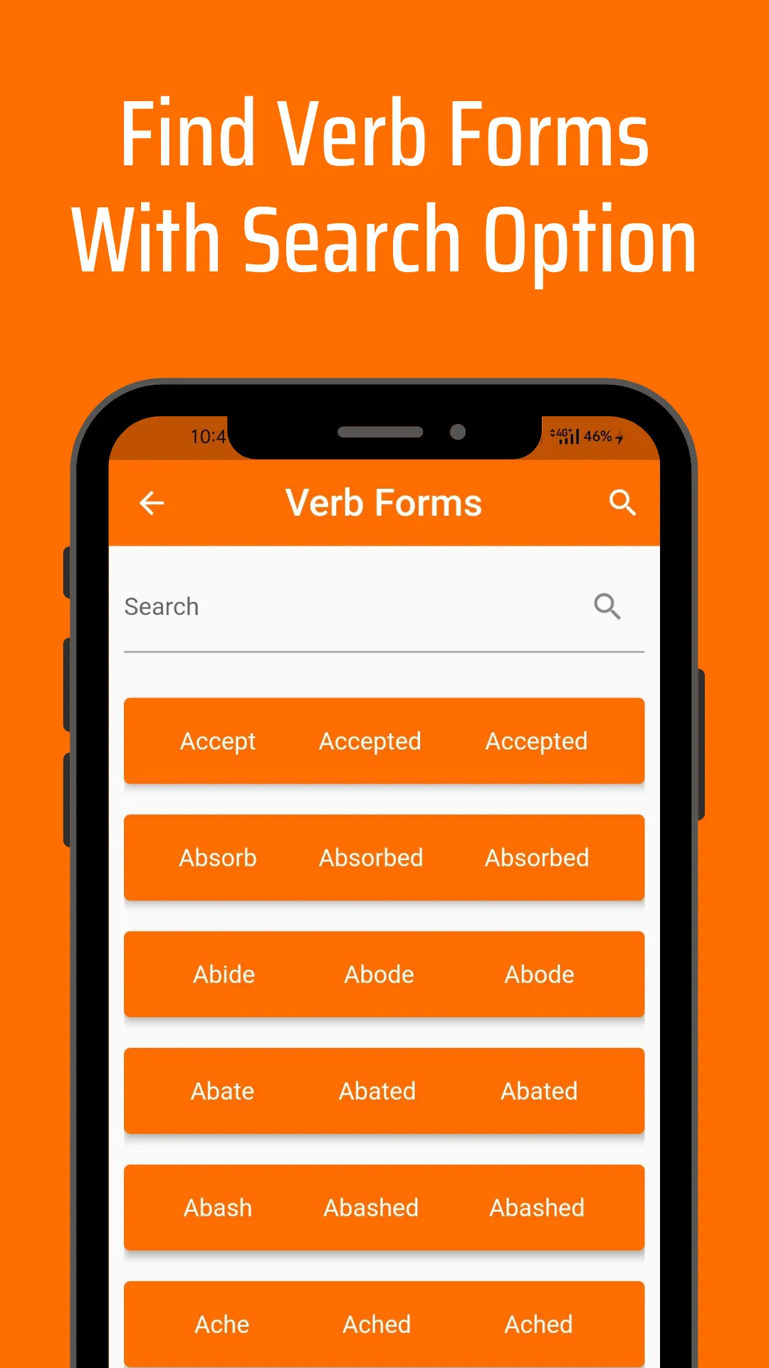 English Malayalam Verbs | Indus Appstore | Screenshot