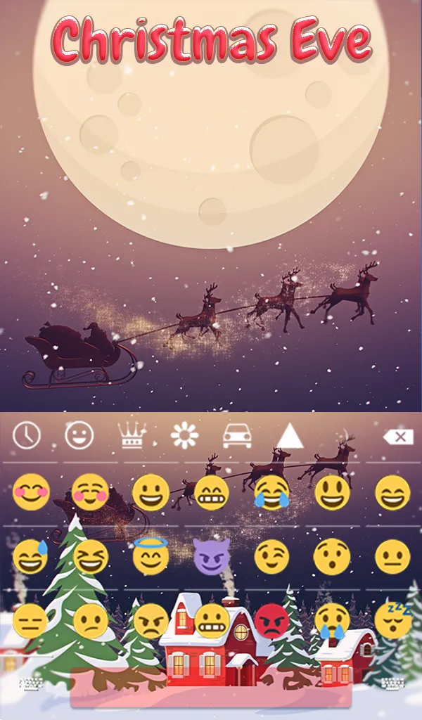 Christmas Eve Wallpaper Theme | Indus Appstore | Screenshot