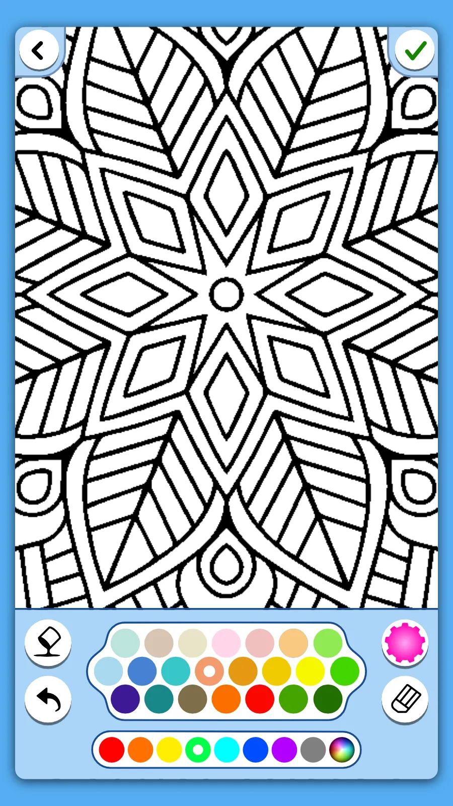 Mandala coloring book adults | Indus Appstore | Screenshot