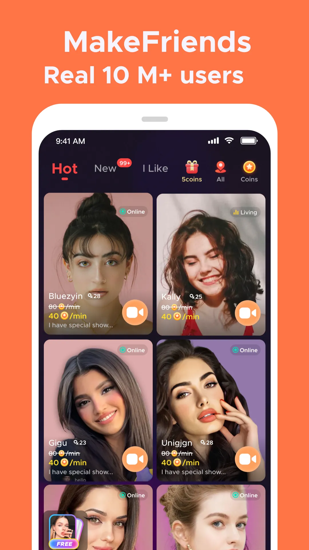 Live Chat Video Call-Whatslive | Indus Appstore | Screenshot