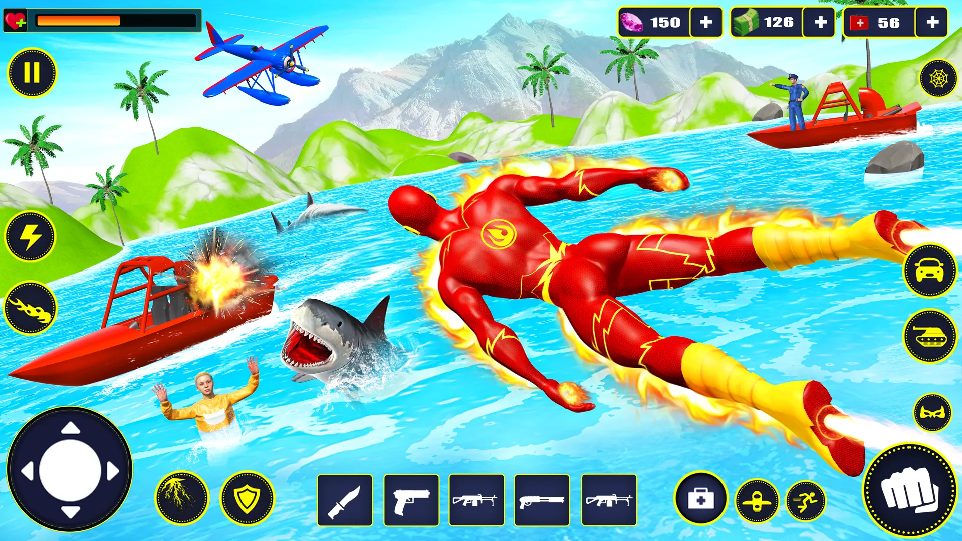 Fire Hero Robot Rescue Mission | Indus Appstore | Screenshot