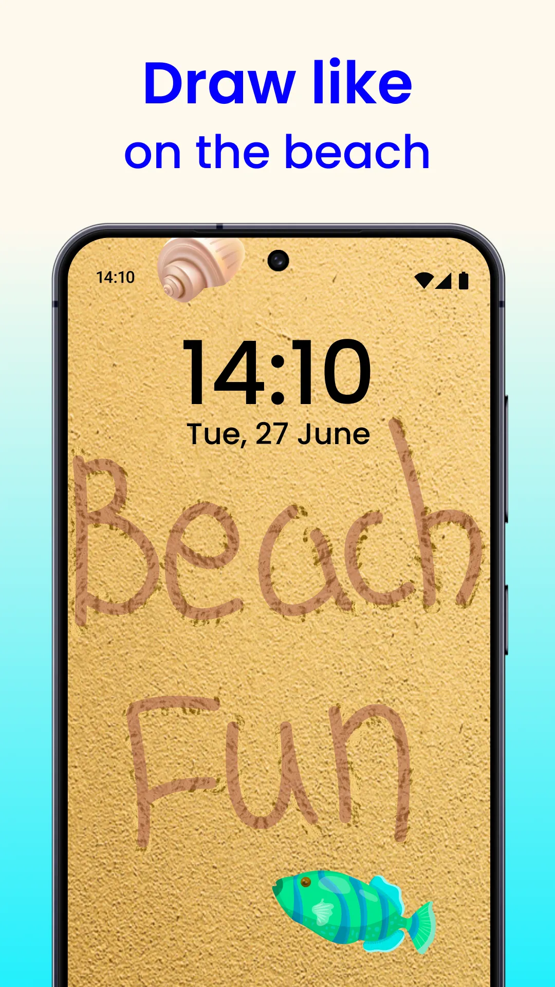 Draw on Sand Live Wallpaper | Indus Appstore | Screenshot