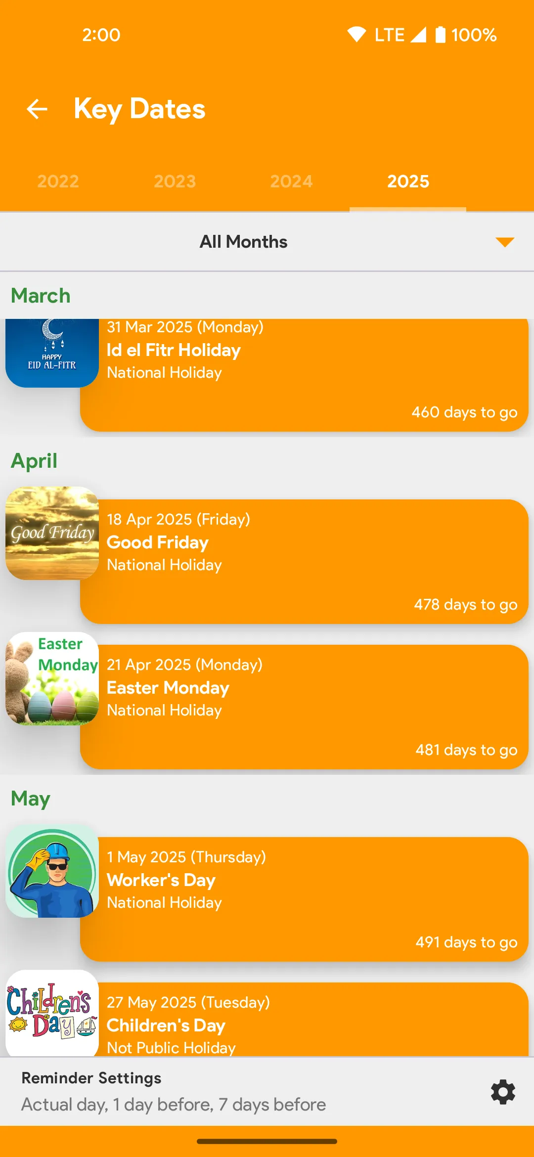 Nigeria Calendar | Indus Appstore | Screenshot