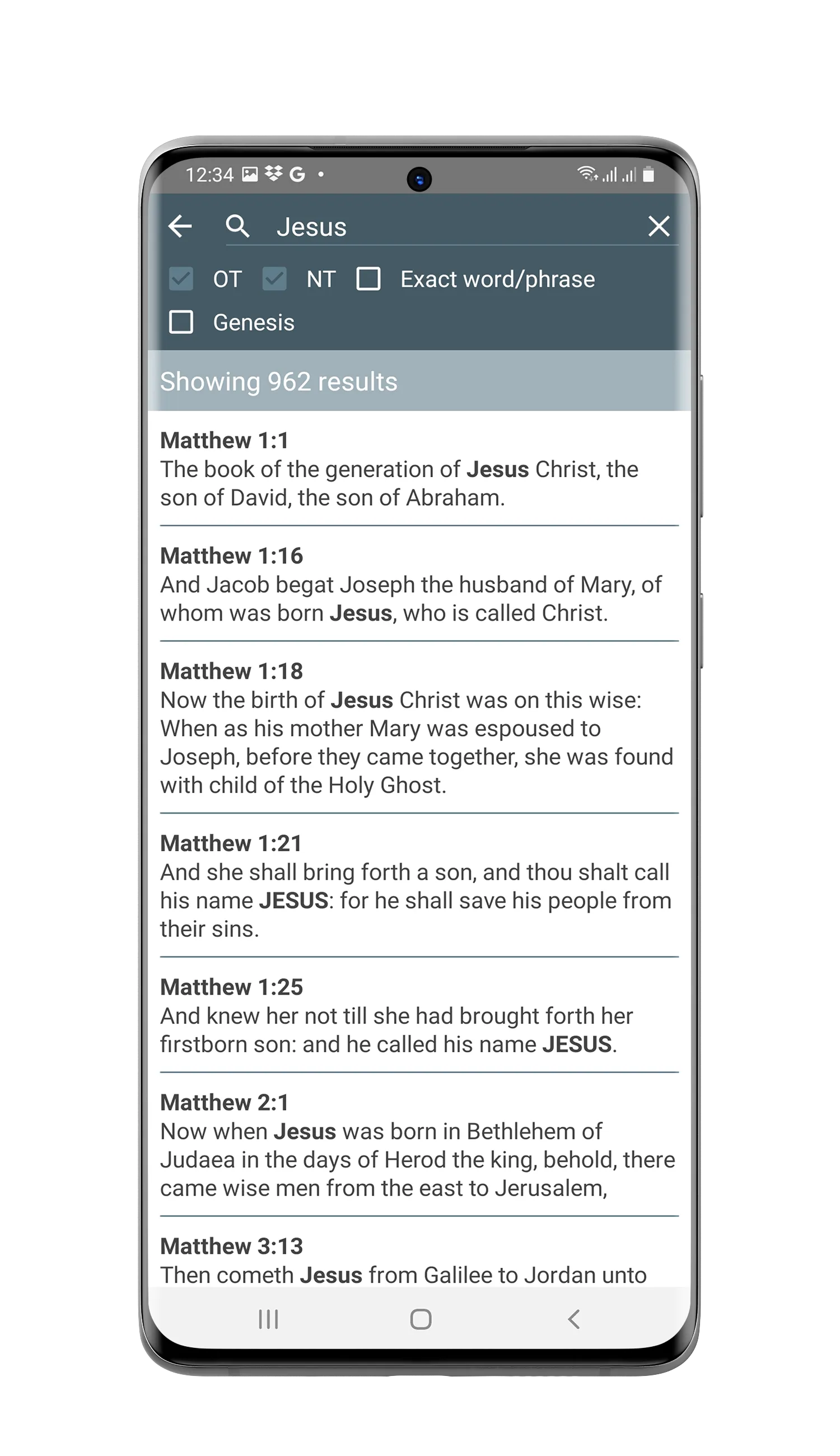 KJV Bible with Apocrypha | Indus Appstore | Screenshot