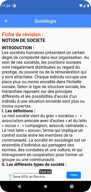 Sociologie : Sujets Corrigés | Indus Appstore | Screenshot