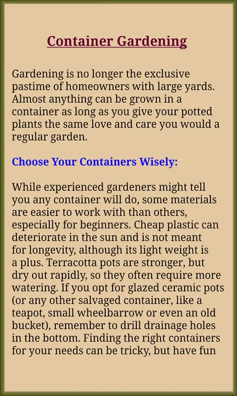 Gardening Techniques | Indus Appstore | Screenshot