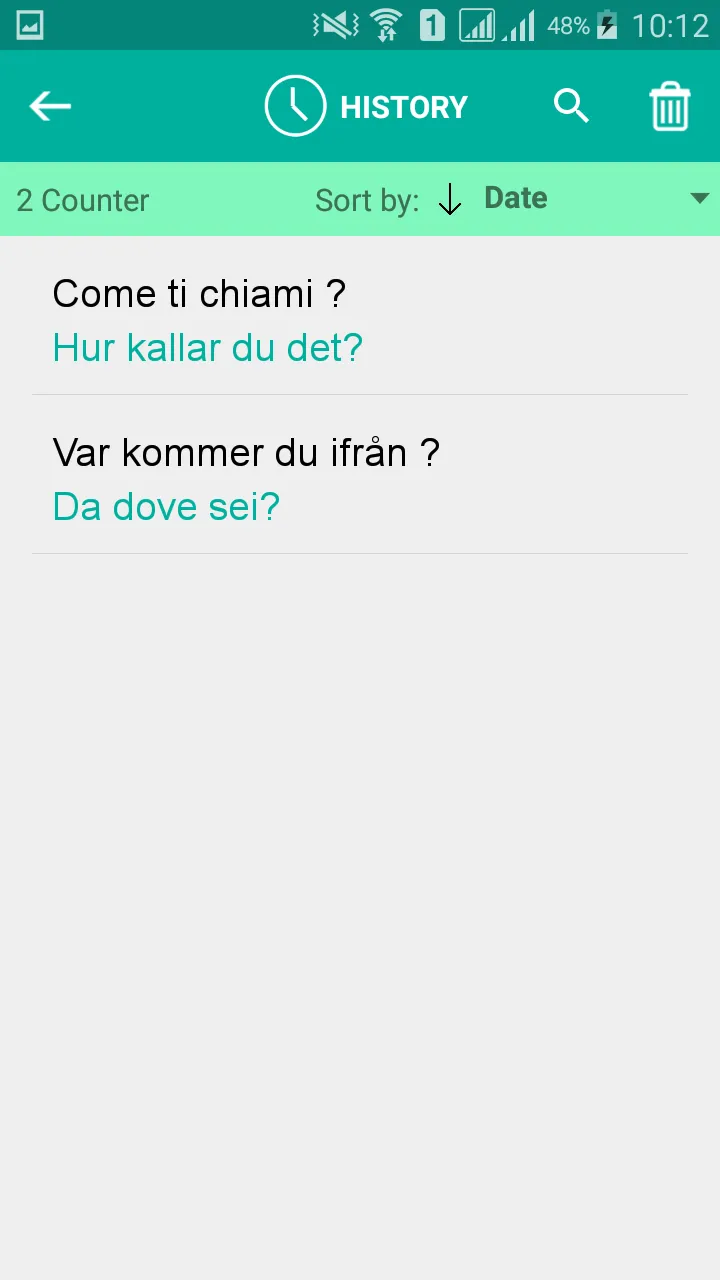 Swedish Italian Translator | Indus Appstore | Screenshot