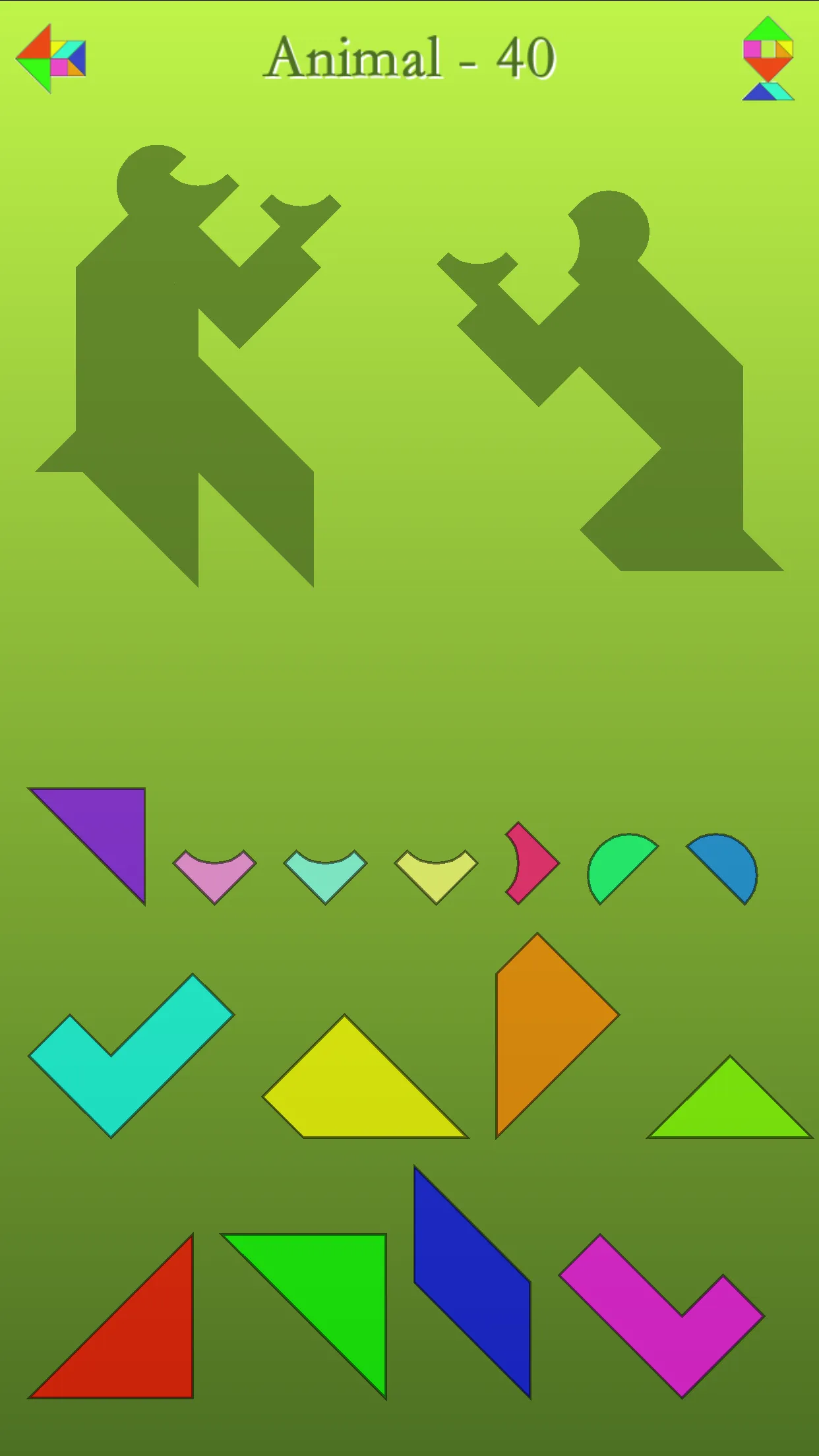 Tangram & Polyform Puzzle | Indus Appstore | Screenshot