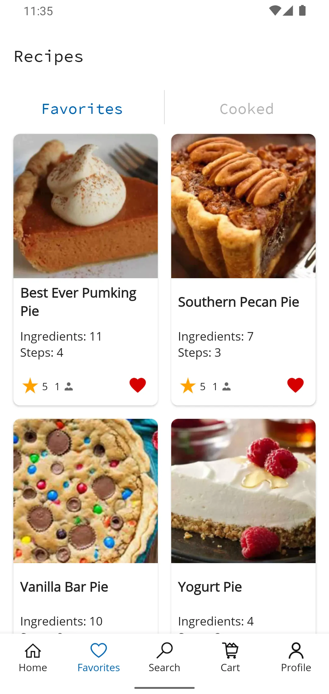 Pie Recipes | Indus Appstore | Screenshot